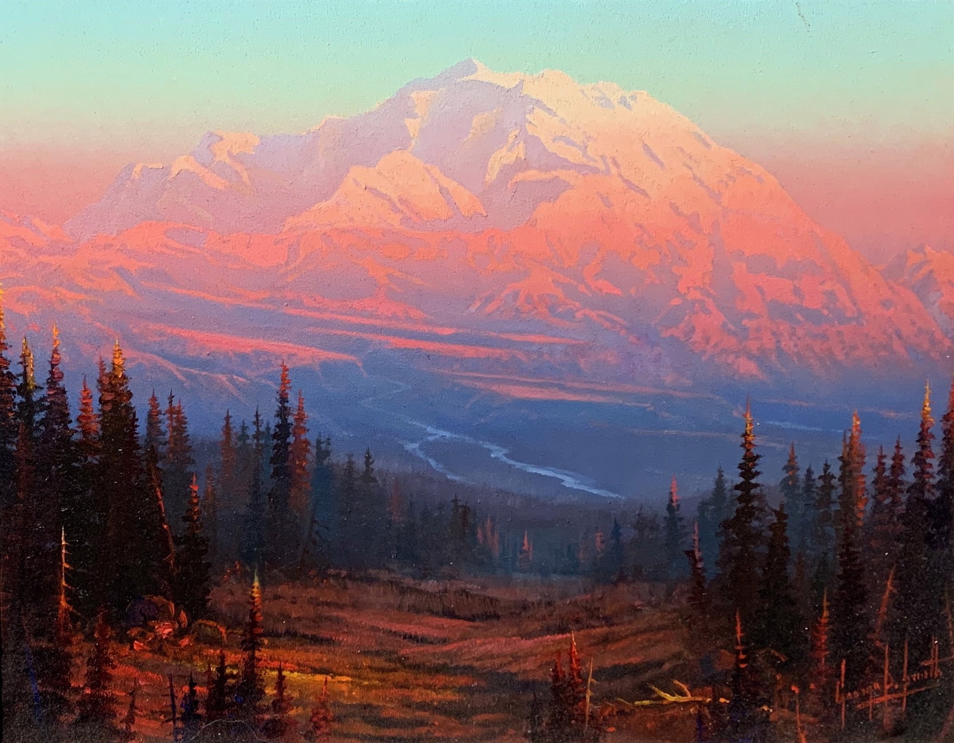 DENALI - ALASKA RANGE by George "Dee" Smith