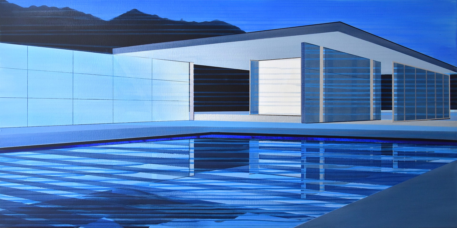 The Blue Hour by Cecile van Hanja
