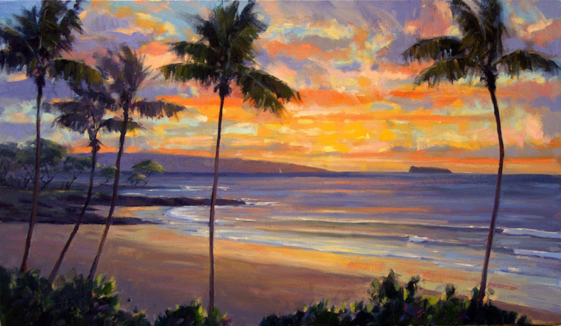 Wailea Sunset Peace - SOLD by Commission Possibilities / Previously Sold ZX