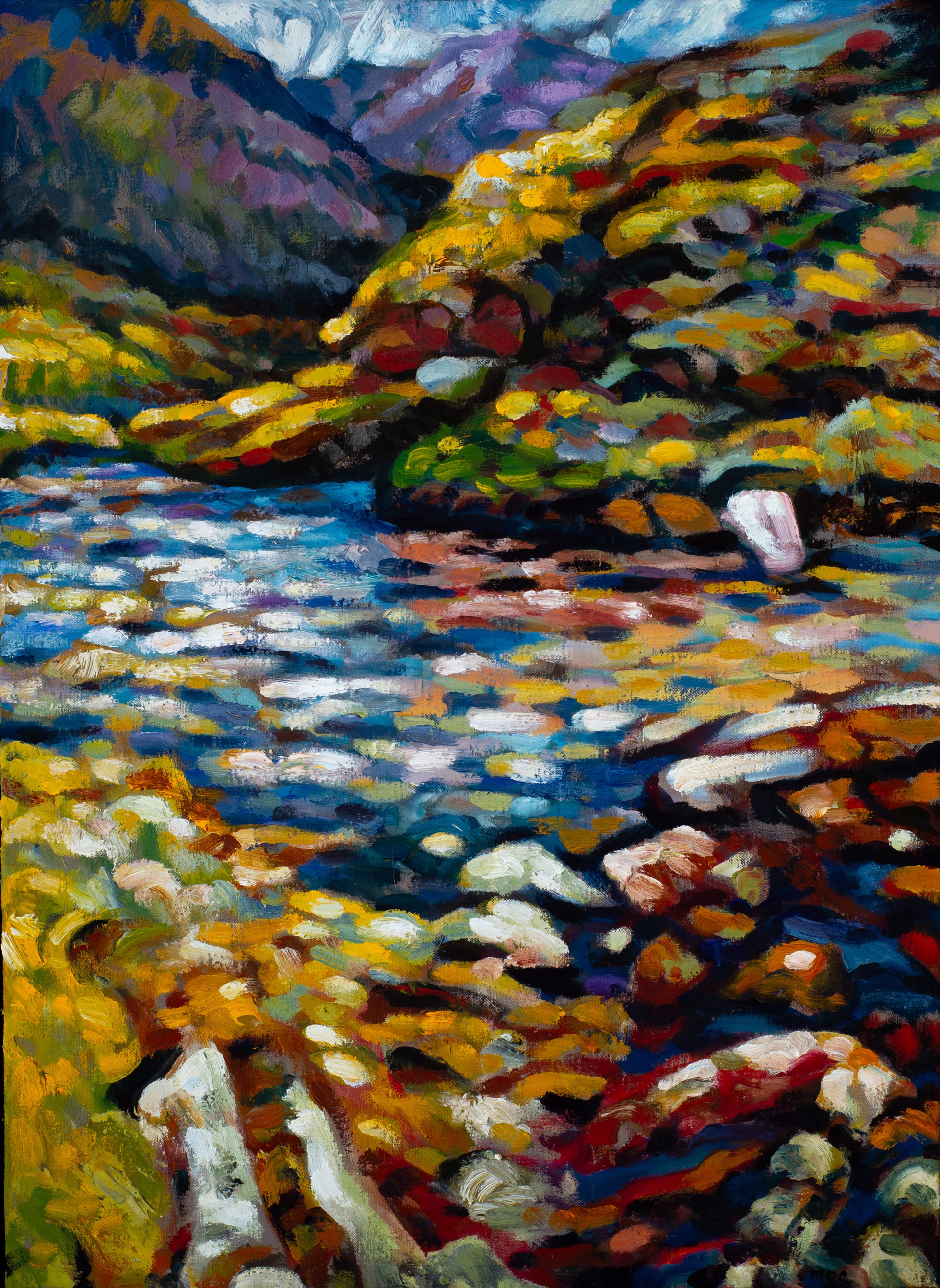 Mountain Stream (Chama River Valley Series) by Michael Roque Collins