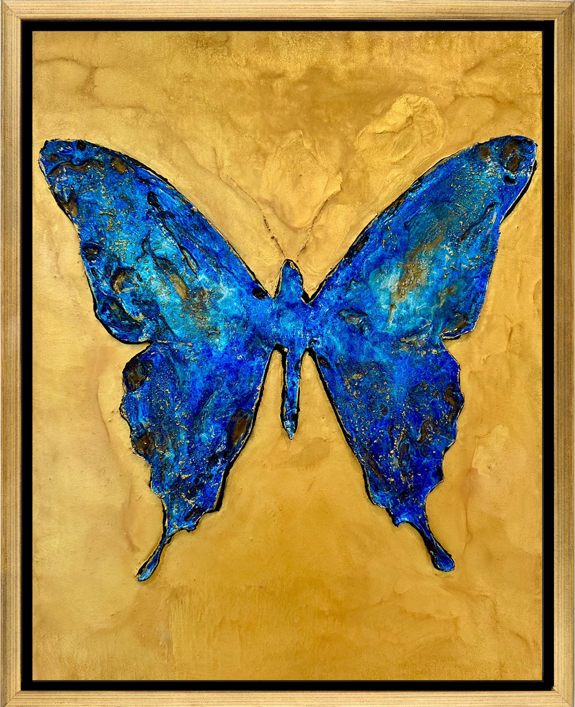 Blue Morpho III by Meredith Pardue