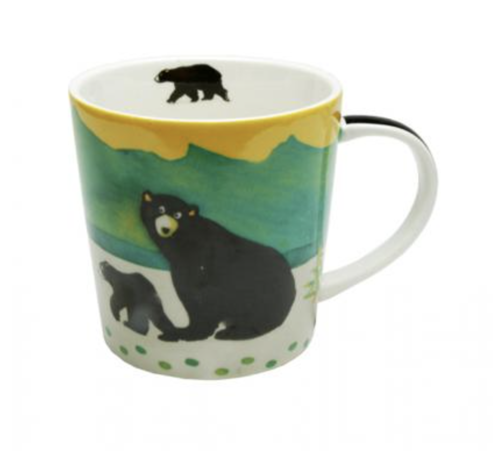 Black Bear Ceramic Boxed Mug