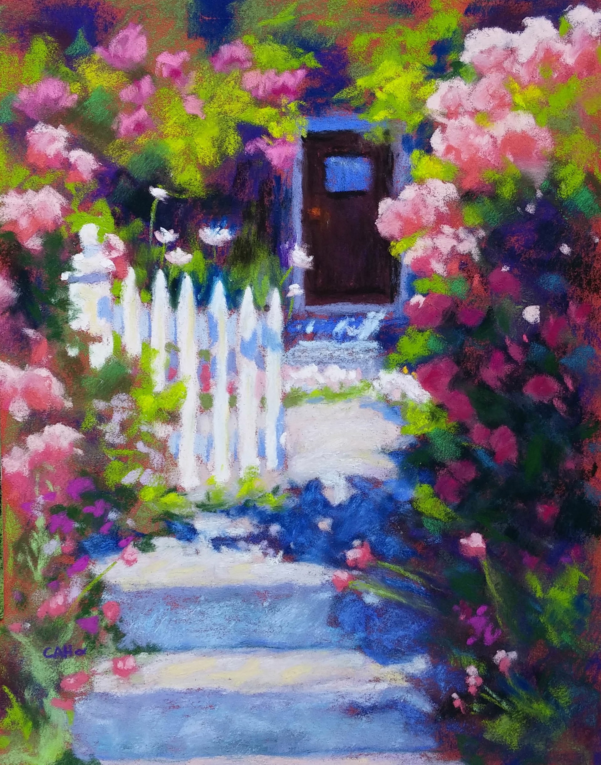 Garden Gate by Cheryl A. Hufnagel