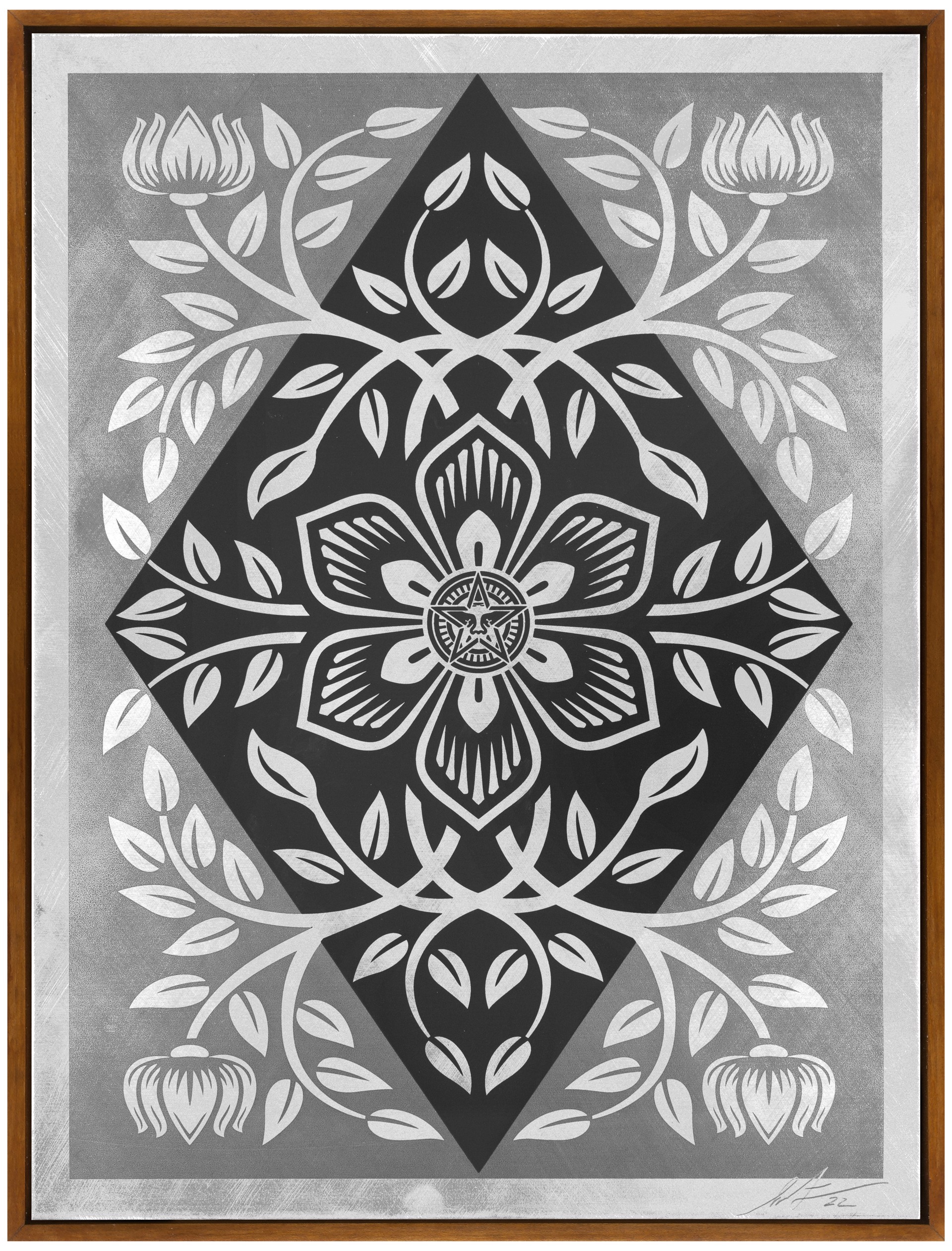 Floral Diamond by Shepard Fairey / Limited editions