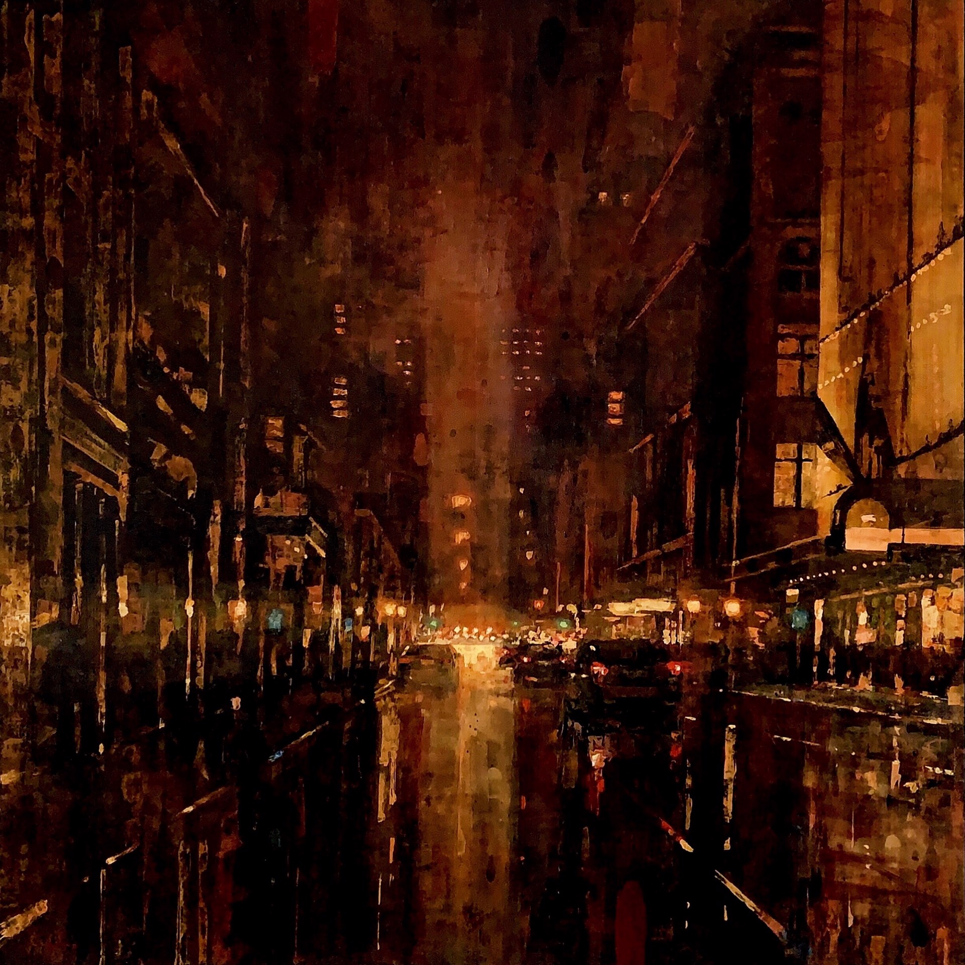 Clarence St Midnight by Stephen Williams