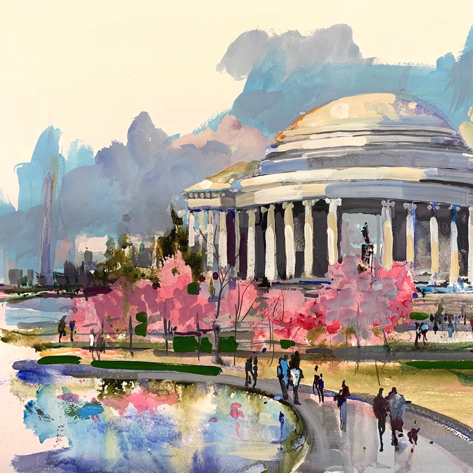 Jefferson Memorial Commission by Dirk Walker
