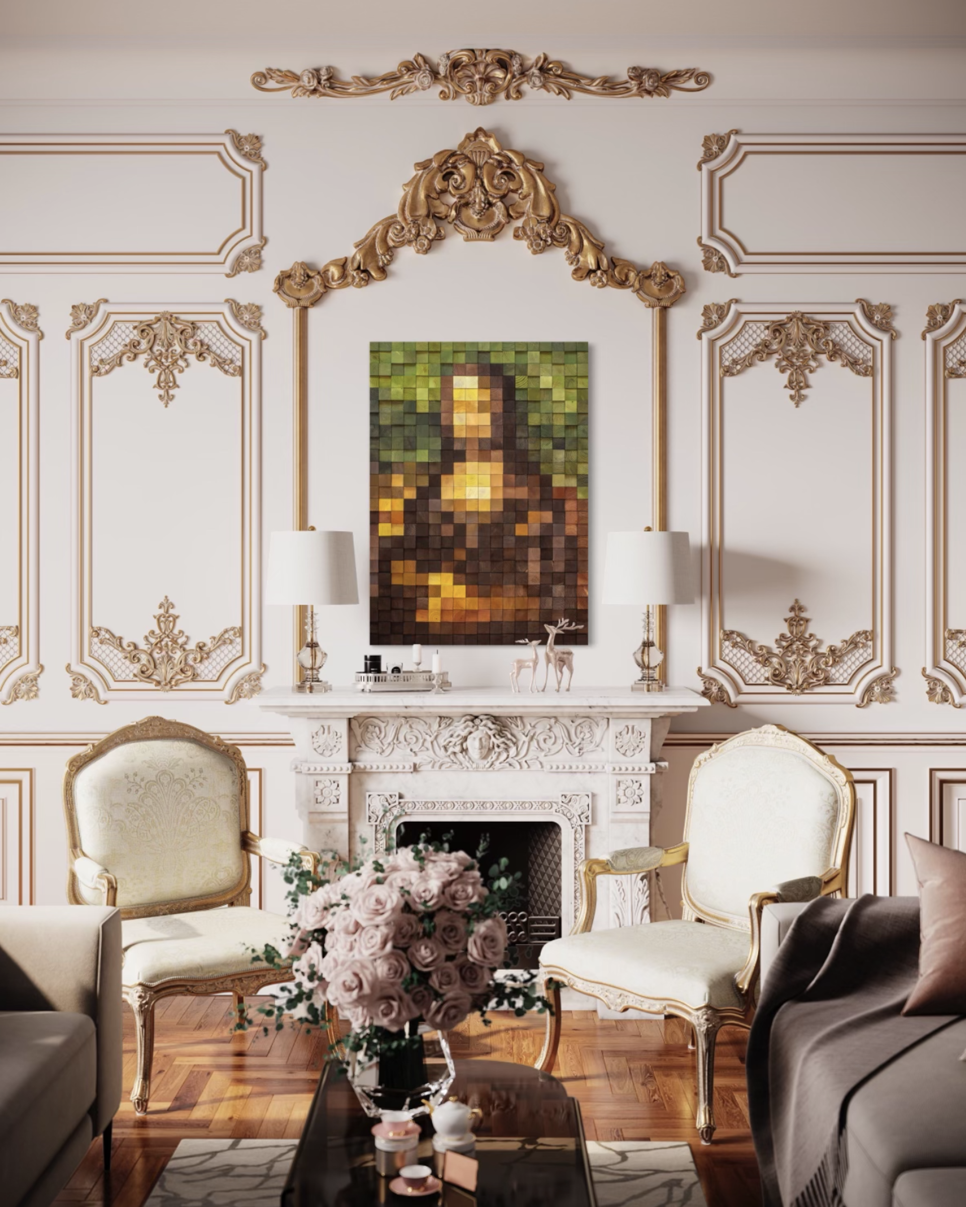 Mona Lisa by Picchiarello Art