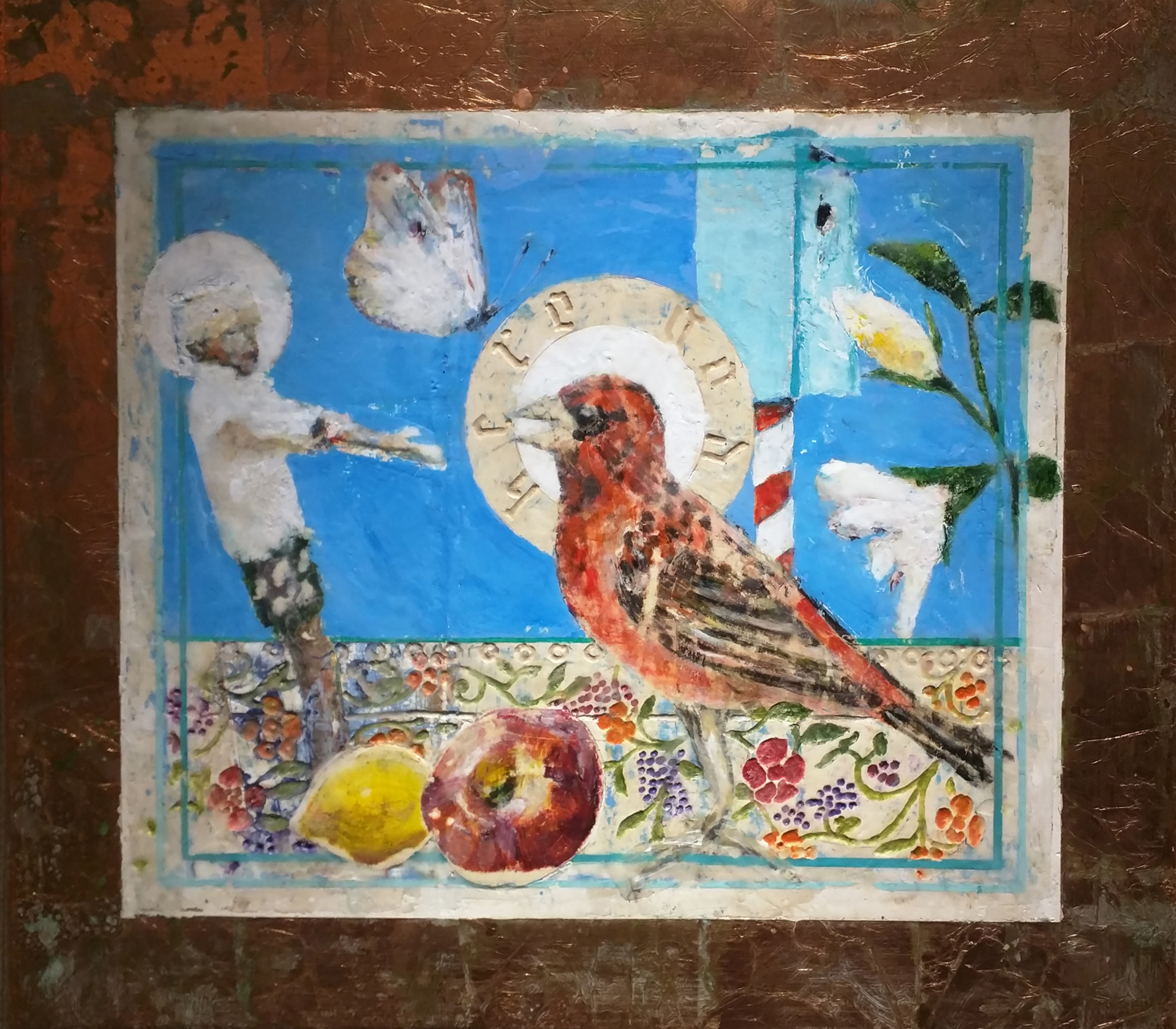 Still Life for Bird Temple #2 by Mark Gaskin