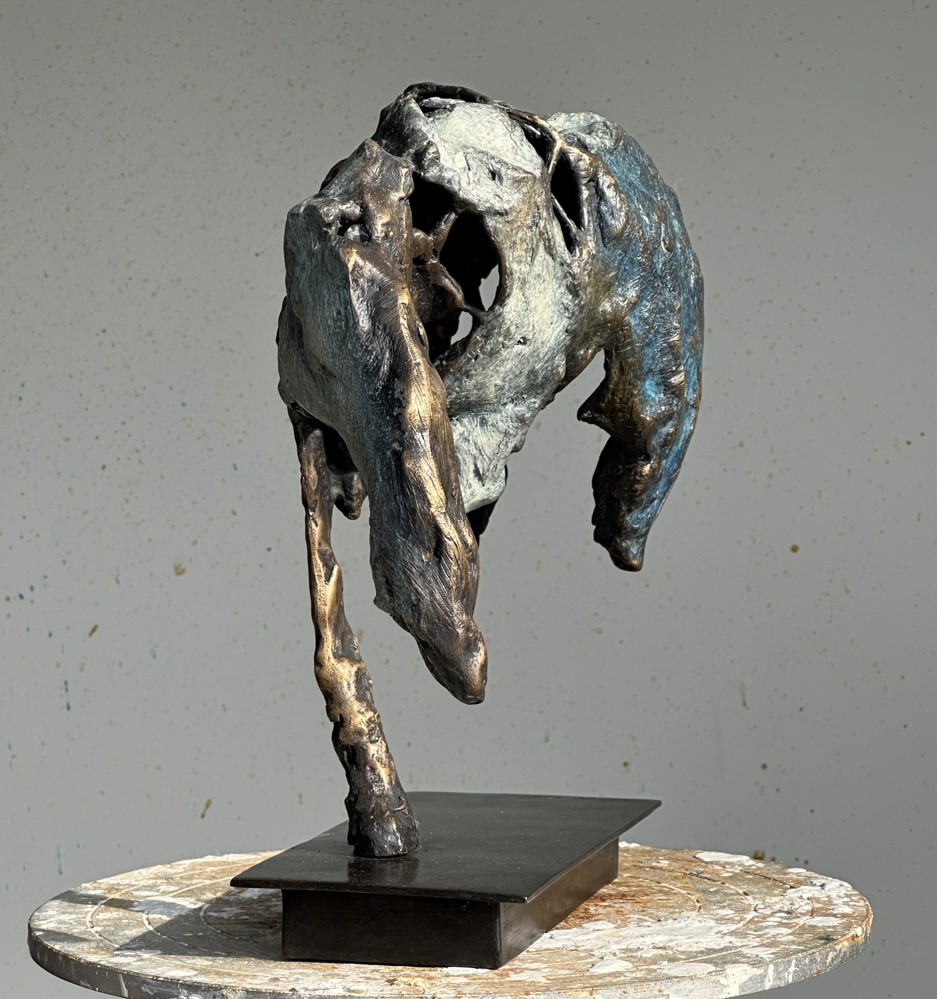 Horse Head Down by Copper Tritscheller