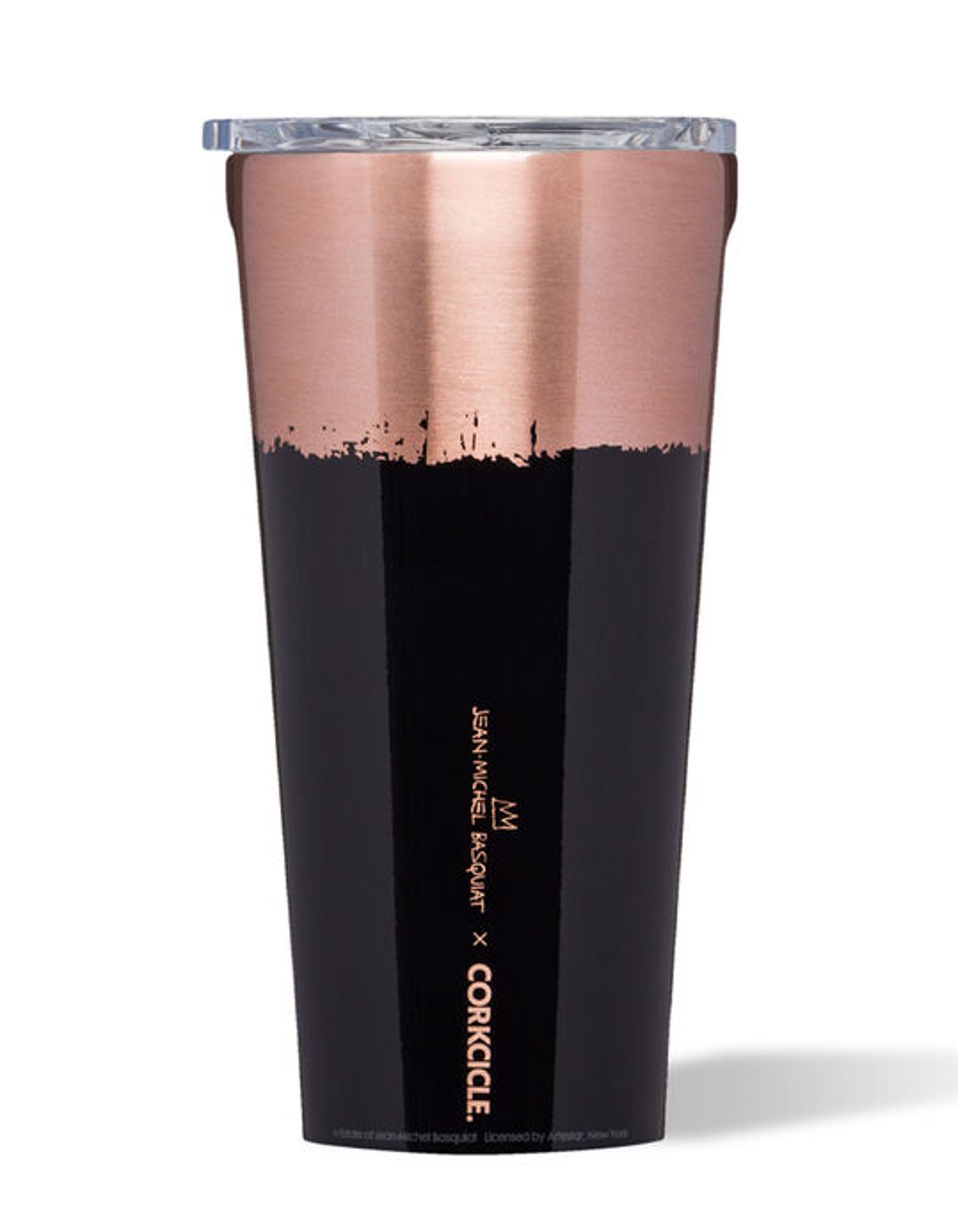 Basquiat 16oz Crown Tumbler by Jean-Michel Basquiat