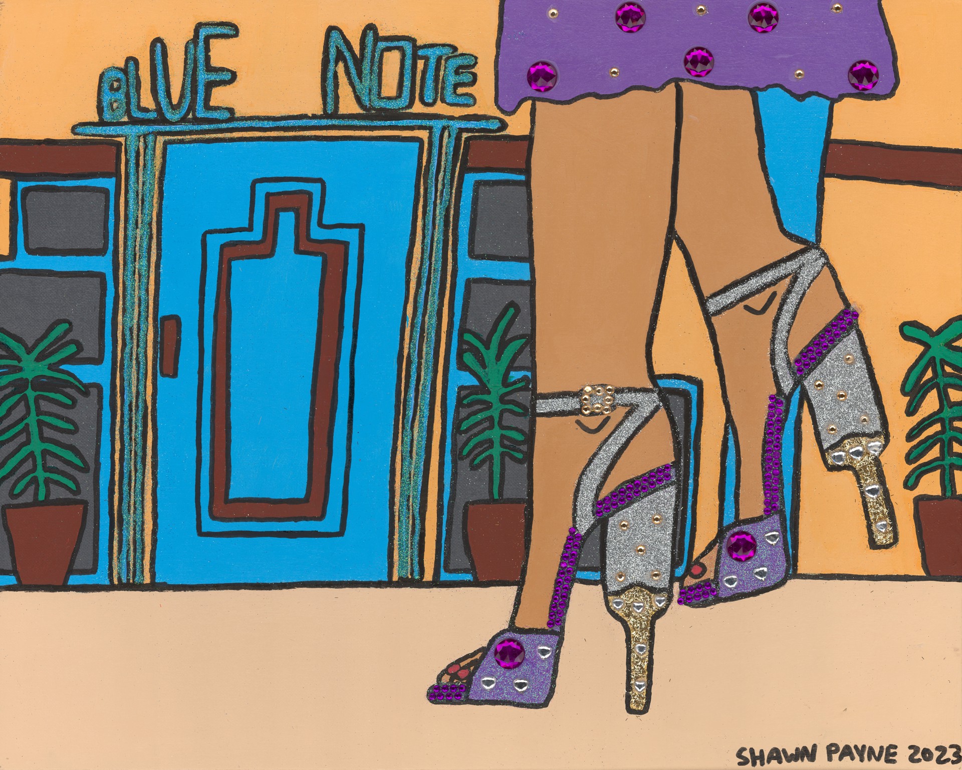 Wine Bottle Heels No. 1 by Shawn Payne