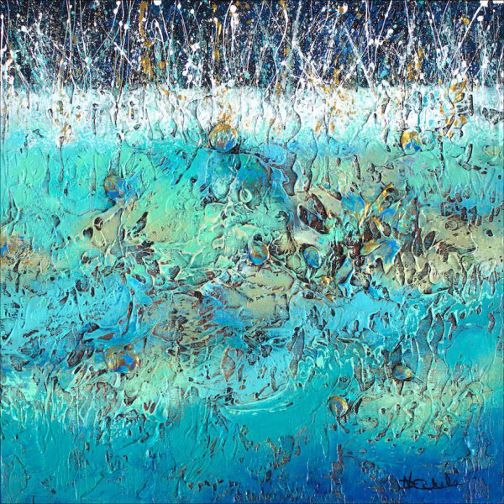 Splashes Of Bling by Nancy Eckels