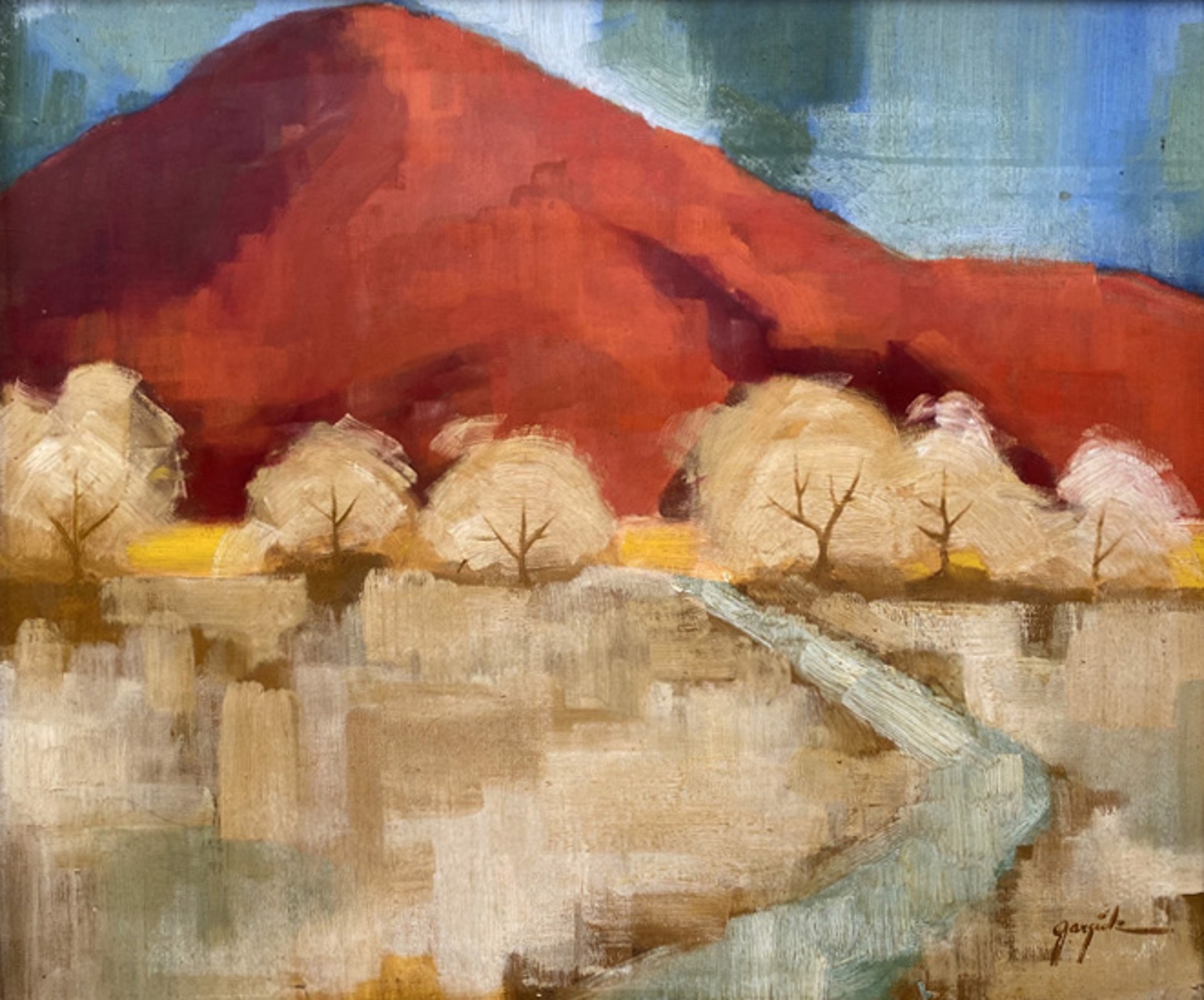 Red Mountain by A. LaMoyne Garside
