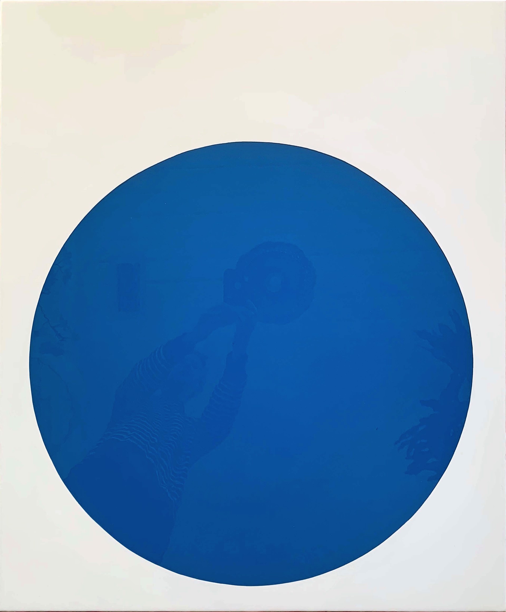 Dot in Blue by Stephanie Henderson