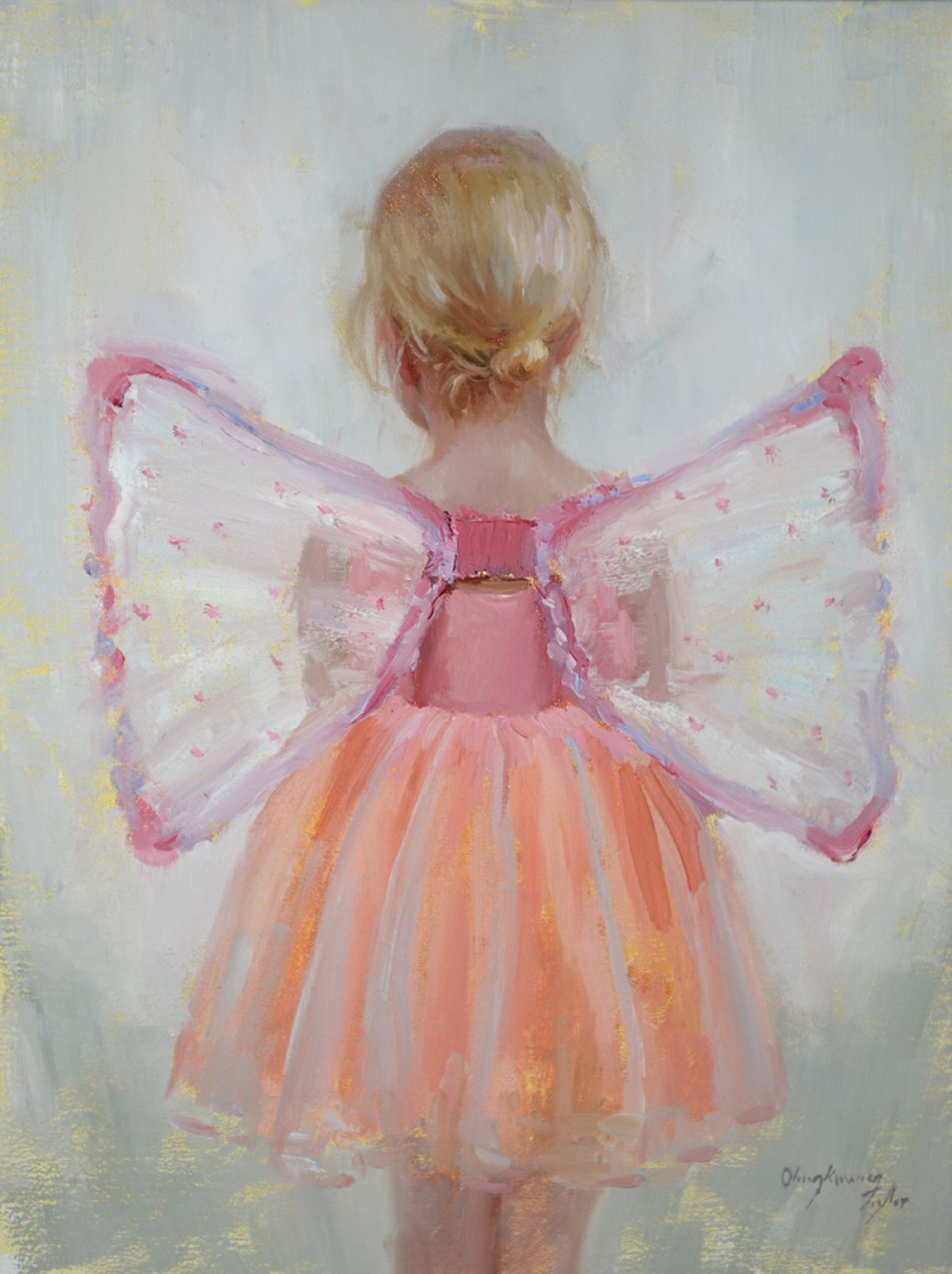 Pink Butterfly by Marci Oleszkiewicz