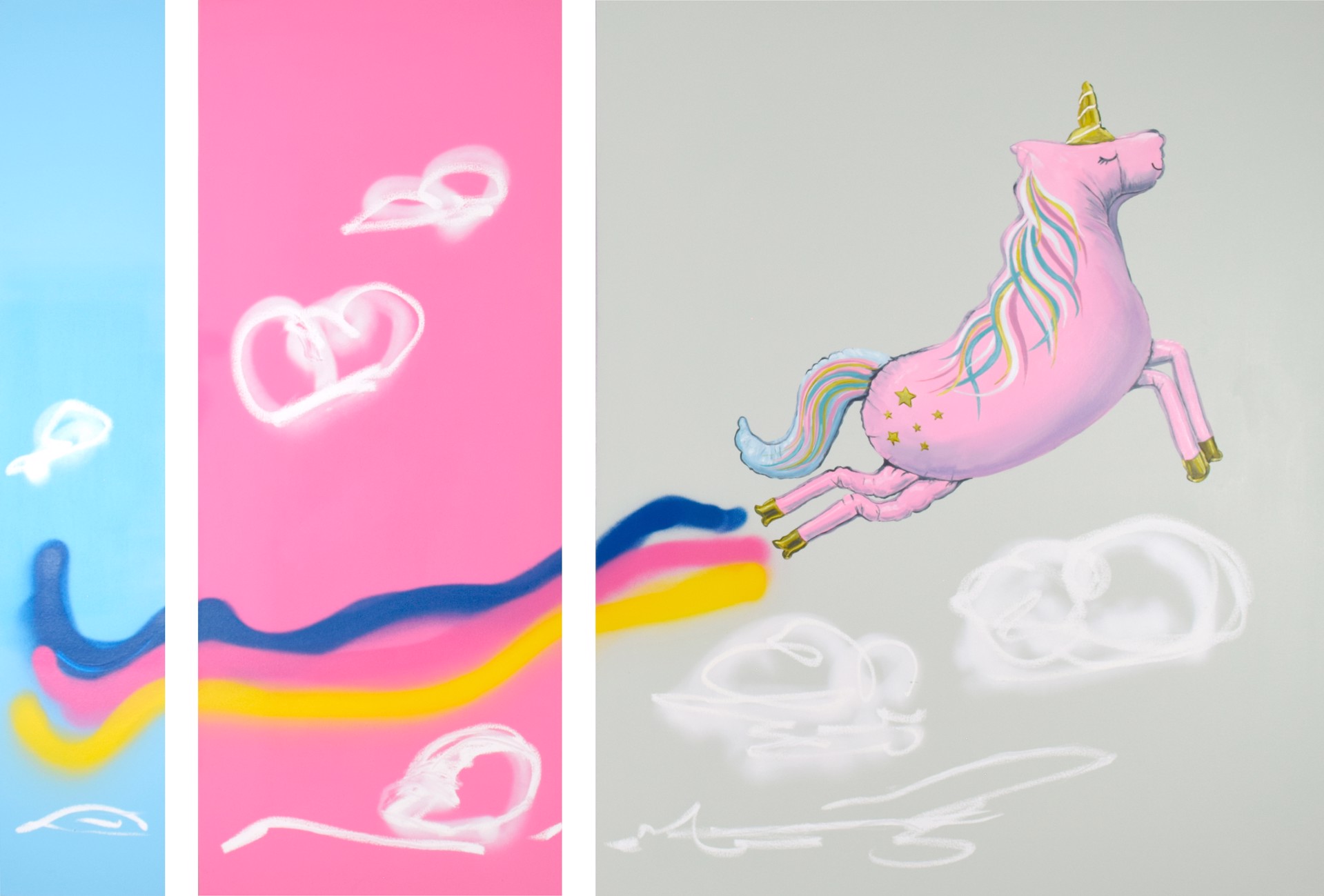 WORK YOUR MAGIC (TRIPTYCH) by ADAM UMBACH