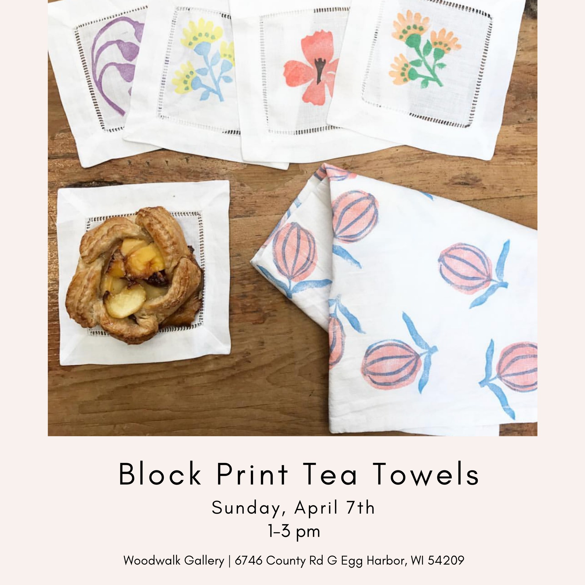 Block Print Tea Towels