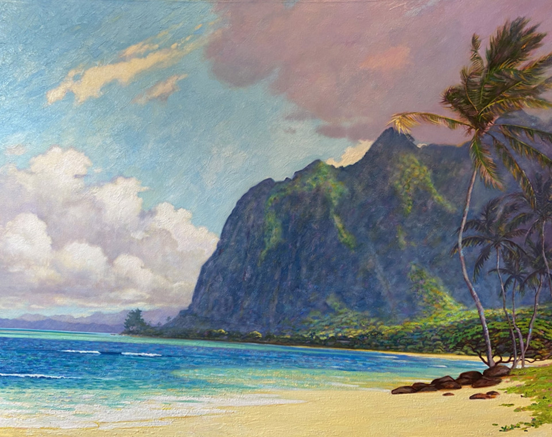 Kaʻaʻawa Beach Park by Dennis Morton