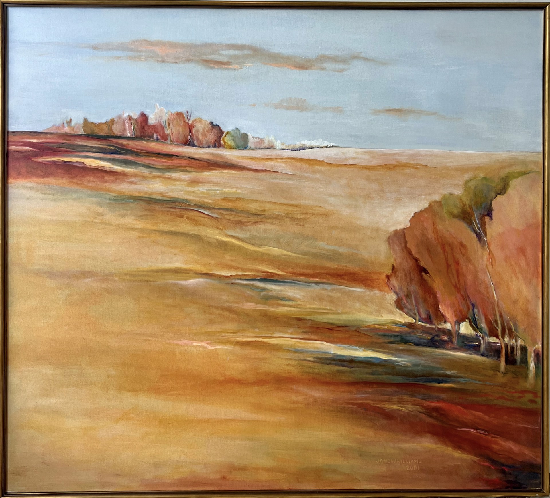 Landscape - Early Autumn by Jane W. Williams