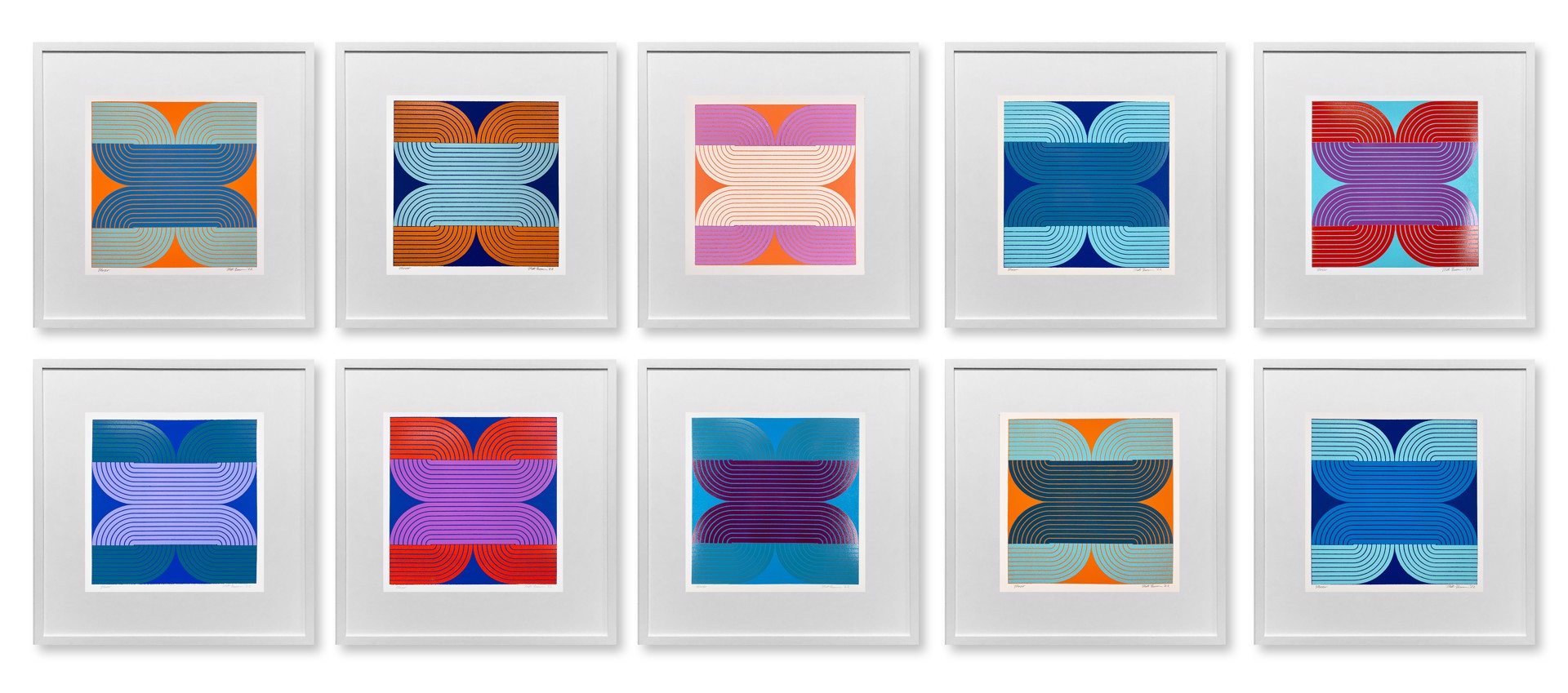 Mono Print Series by Matt Neuman