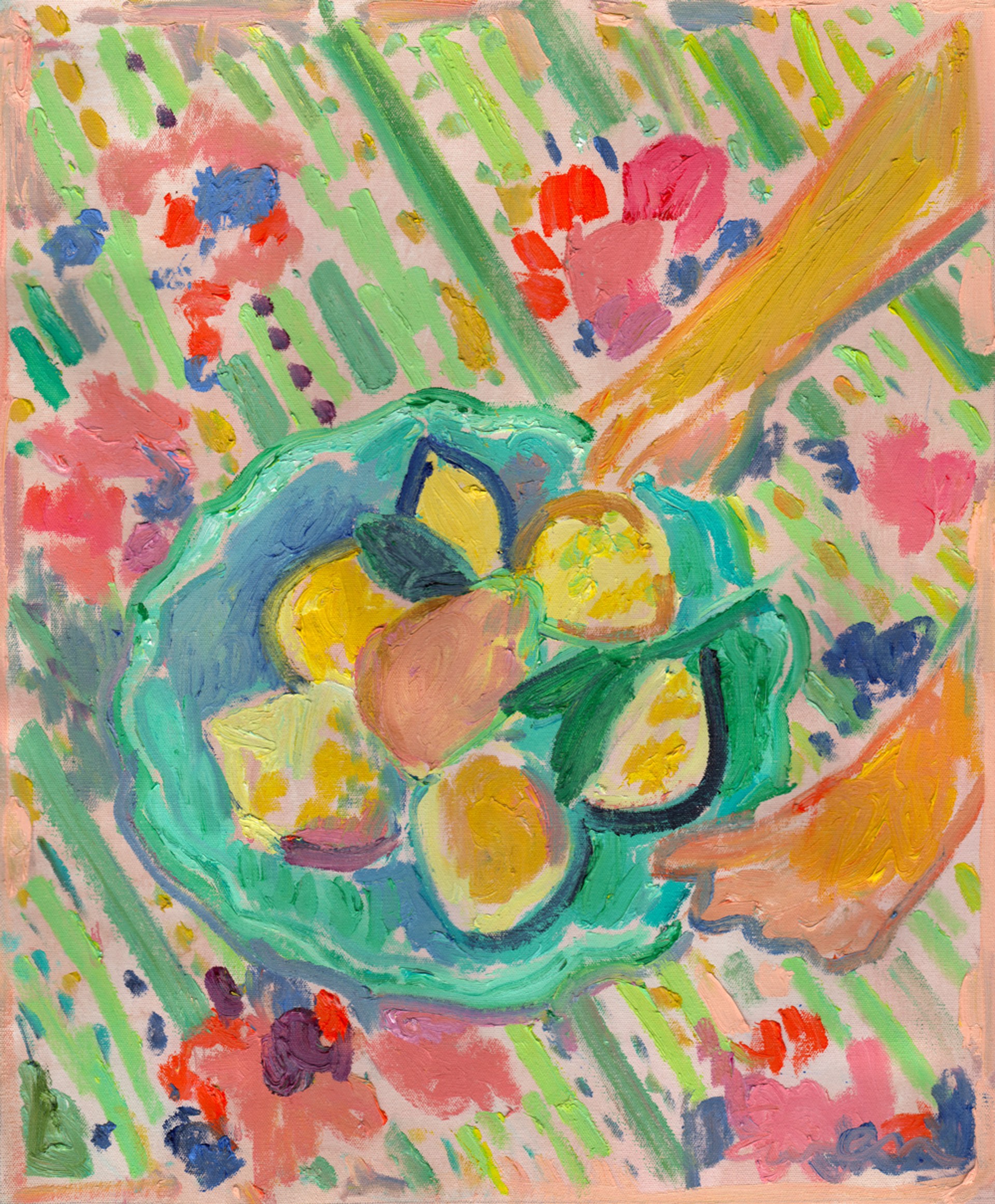 Bowl of Lemons 1 by Anne-Louise Ewen