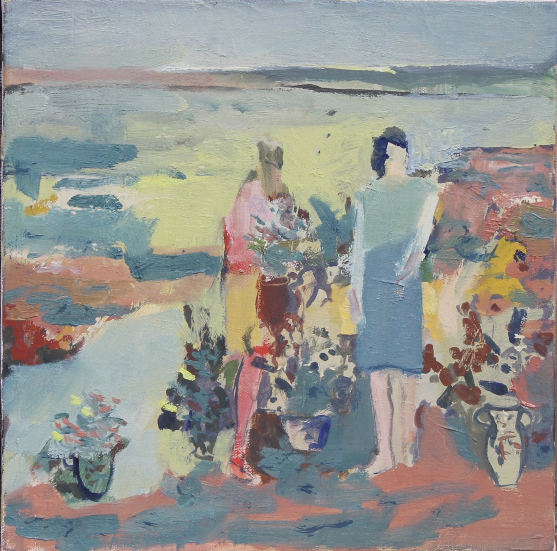 Two Figures by Stephen Strickland