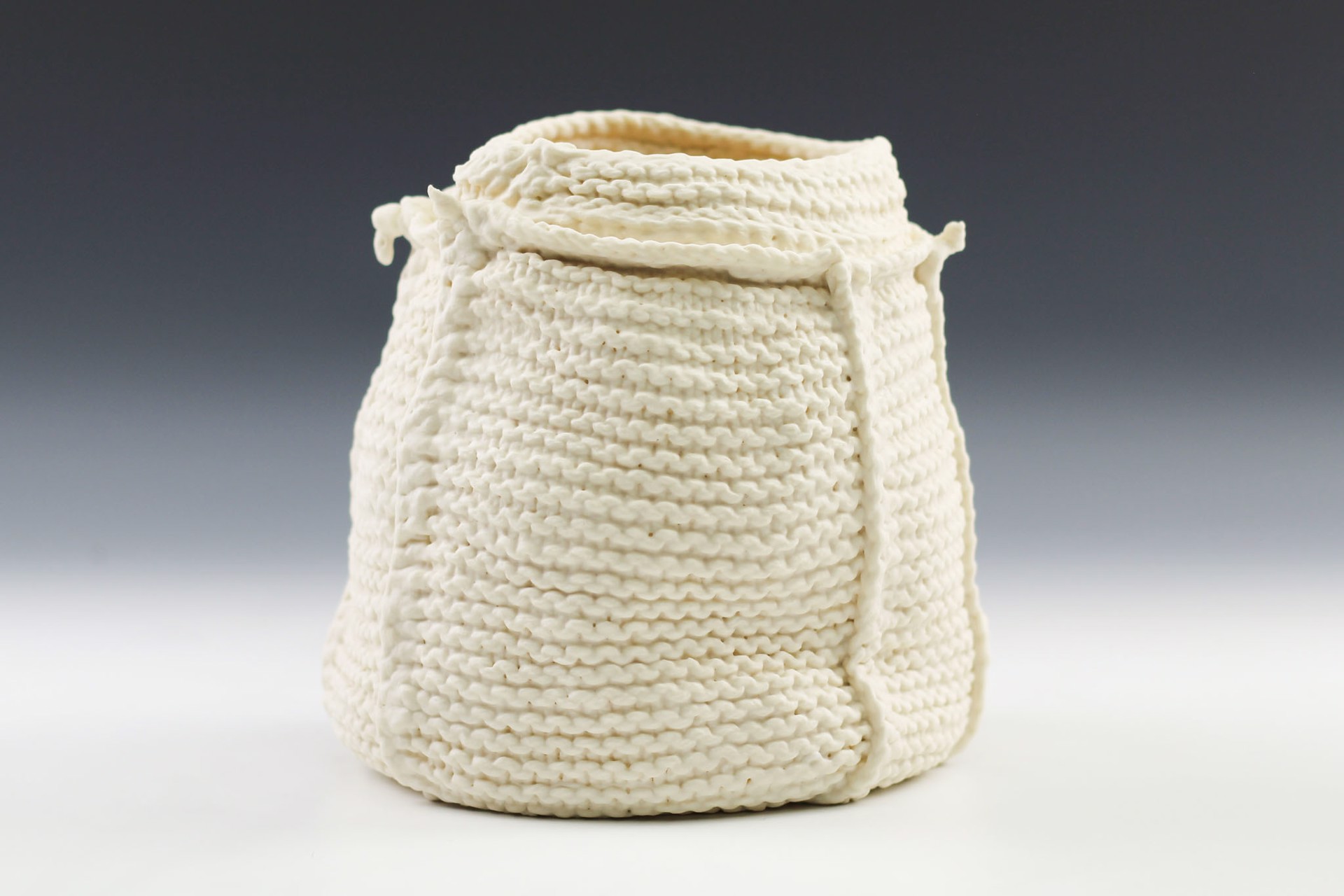 Garter Stitch Basket by Lisa Belsky