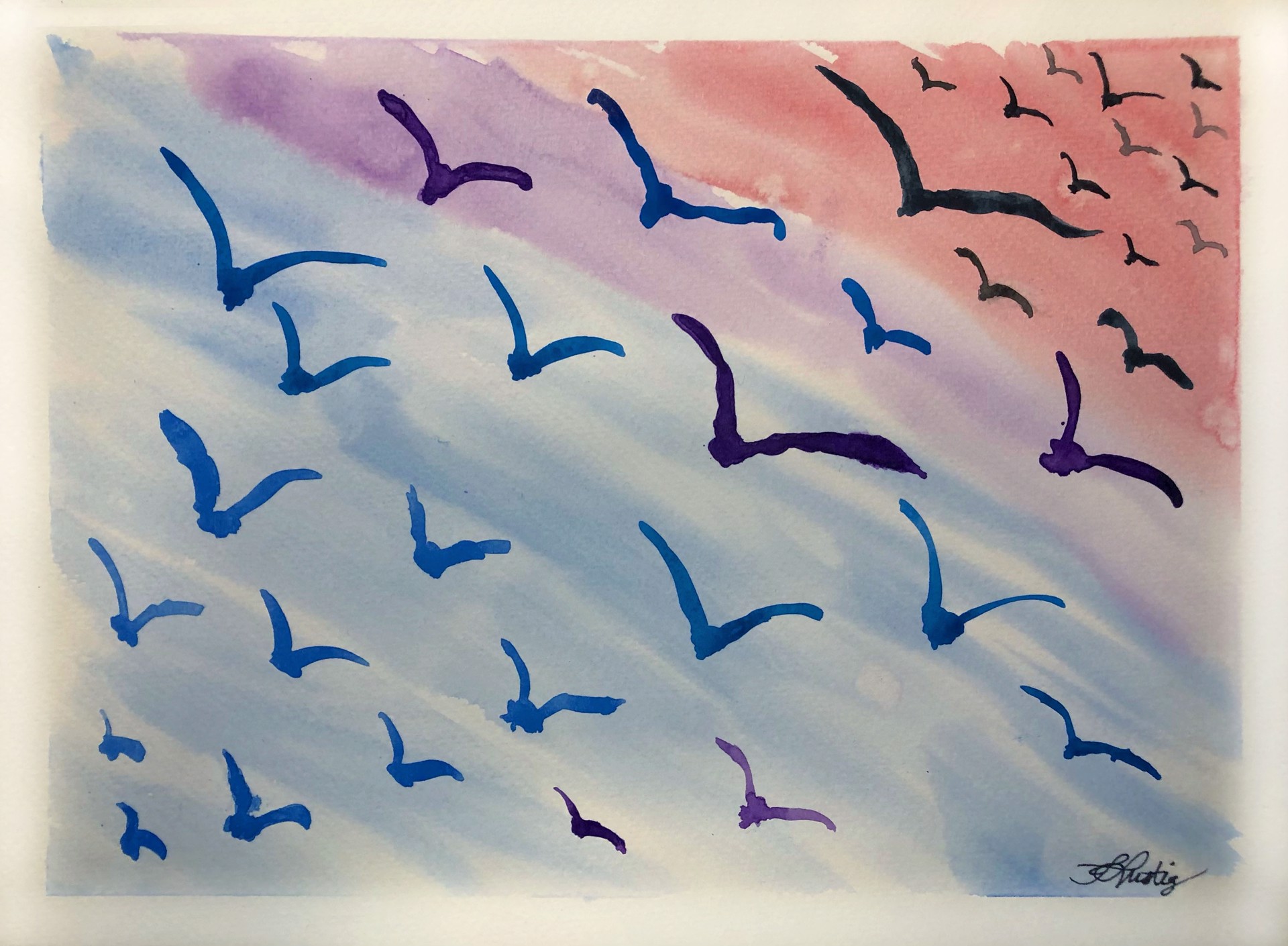 Flock I by Steven Lustig