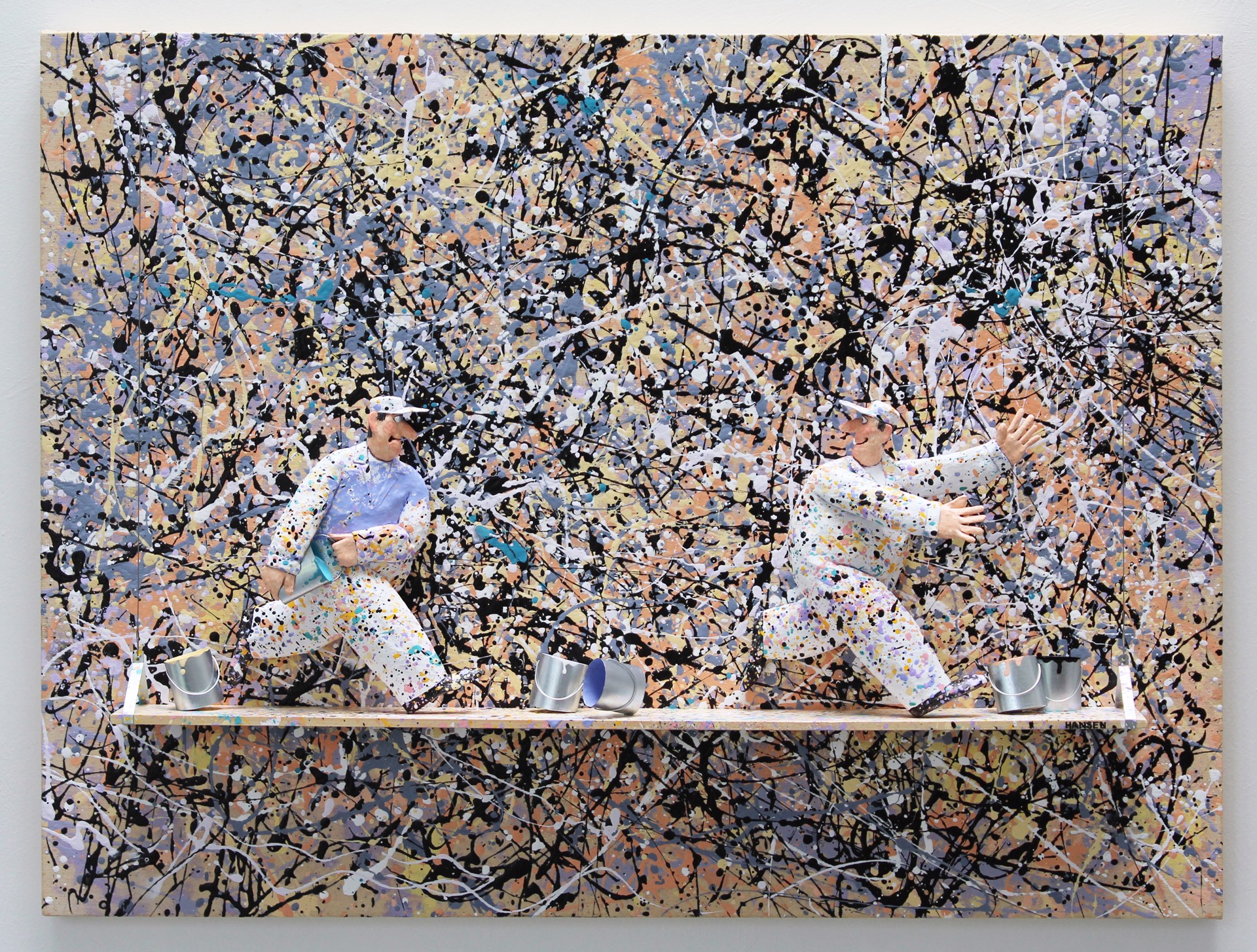 Number 1, 1950 (Lavender Mist) 1950 Jackson Pollock by Stephen