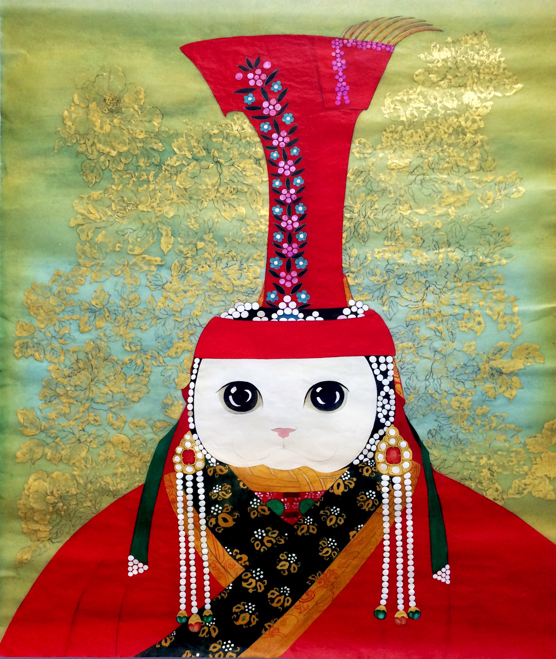 Queen's Gugu Hat by Miao Zhang
