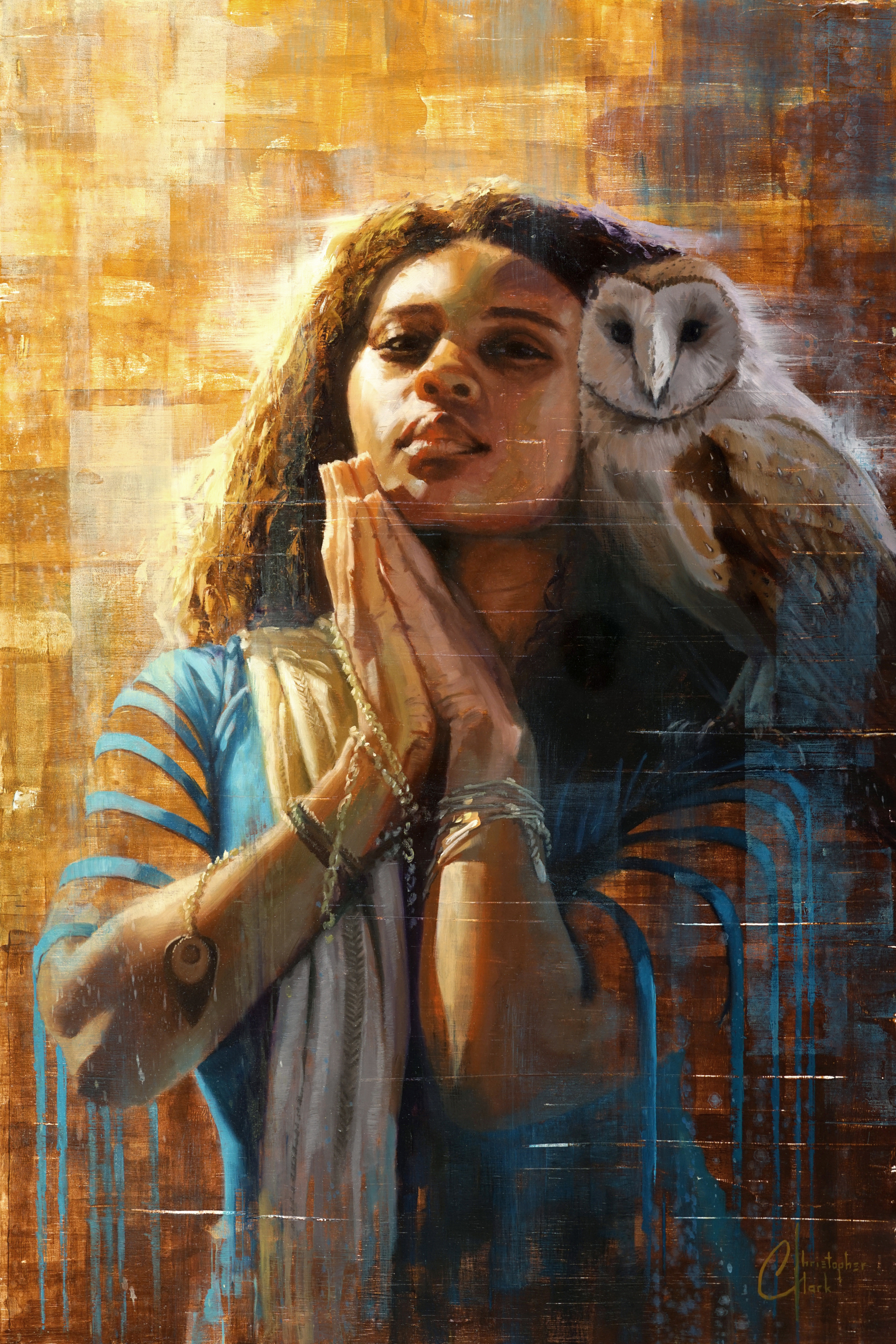 The Goddess of Wisdom by Christopher Clark