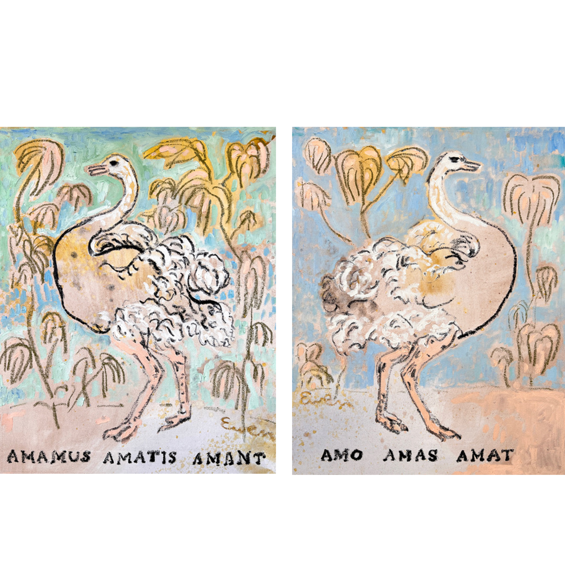 Amo Amas Amat by Anne-Louise Ewen