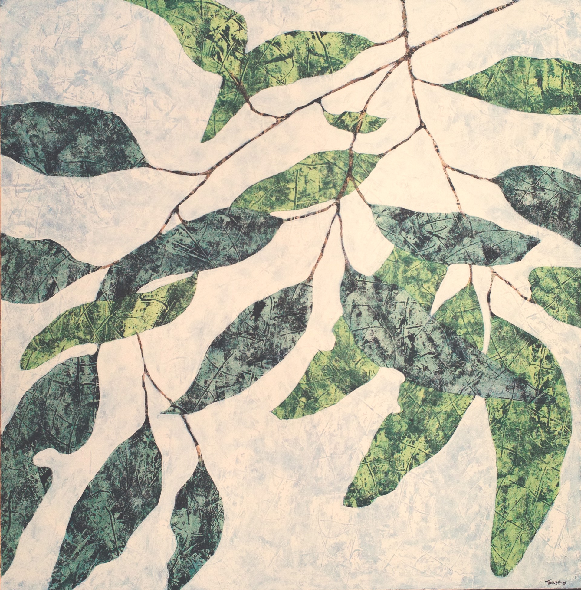 Leafy Composition 11 by John Townsend