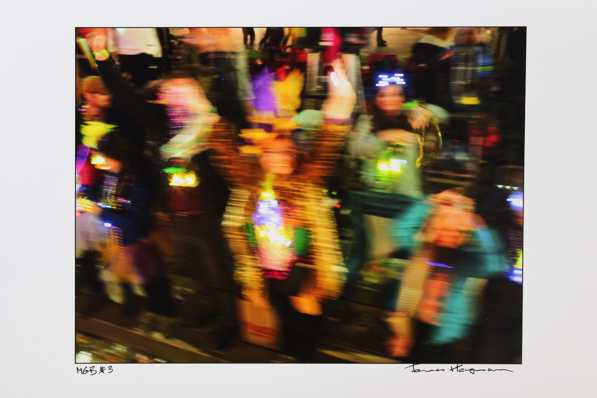 Mardi Gras Blur #3 (open edition) by James Hayman