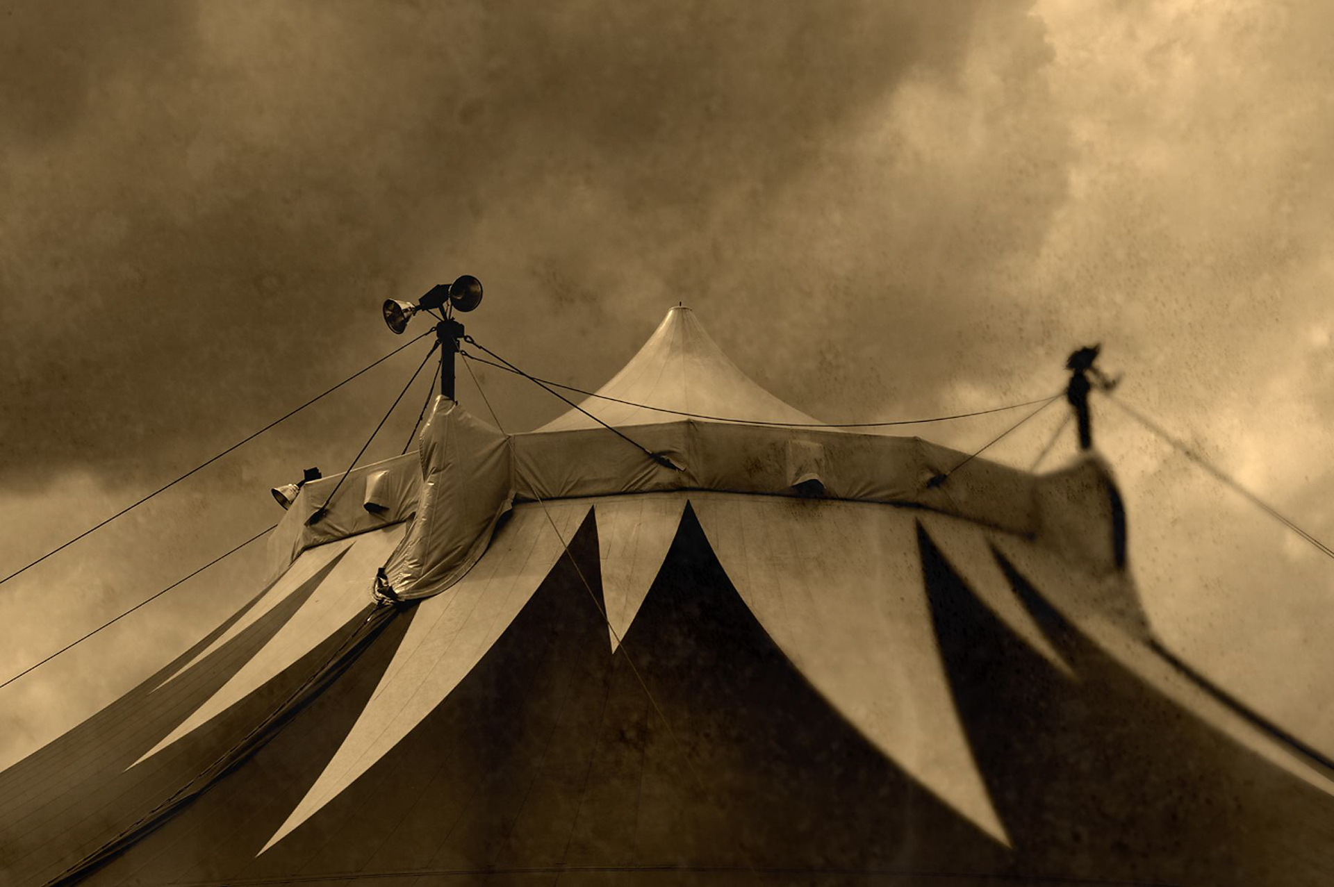Circus Tent   2/20 by Jack Spencer