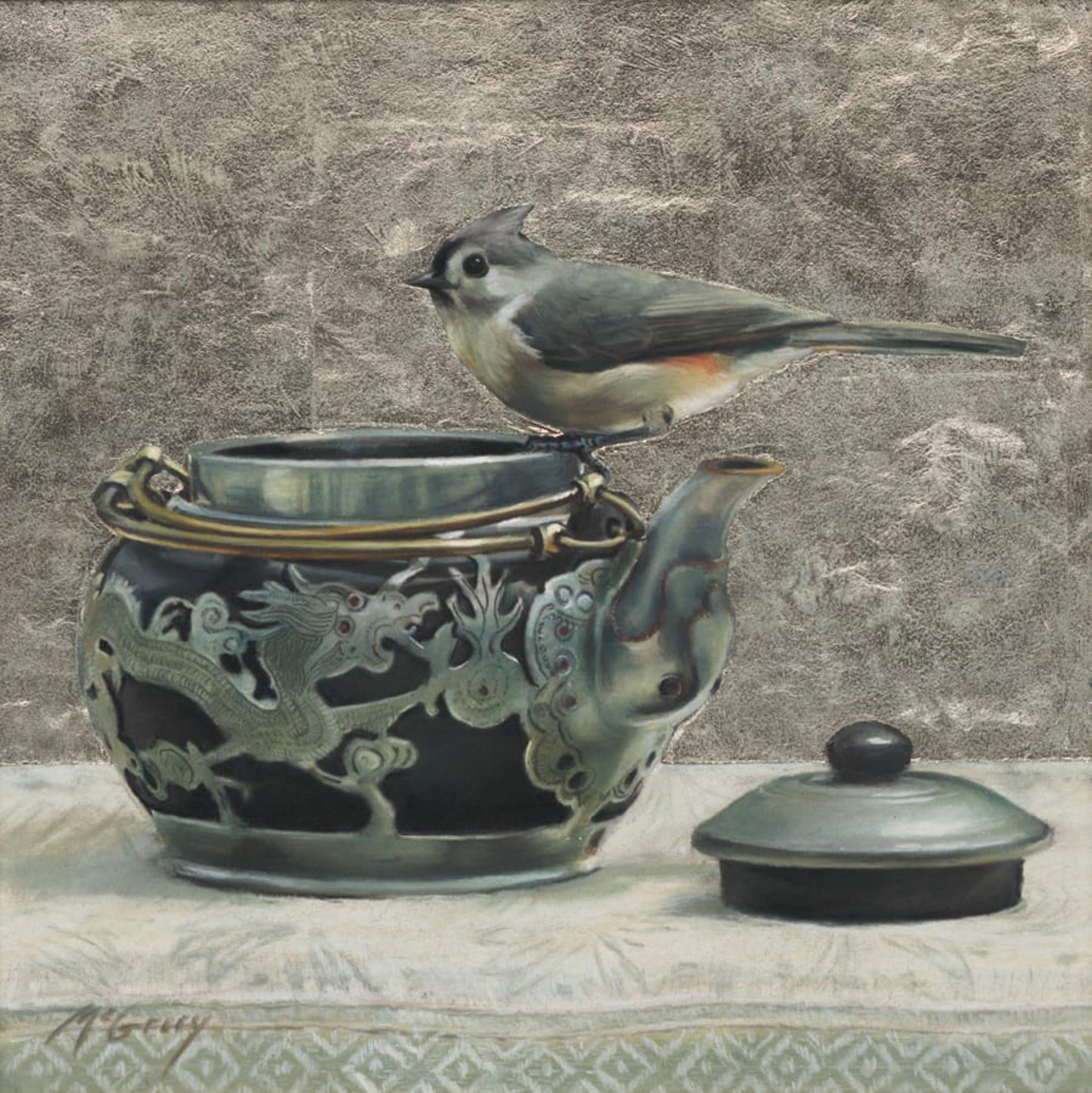 Titmouse and the Teapot by Anne McGrory
