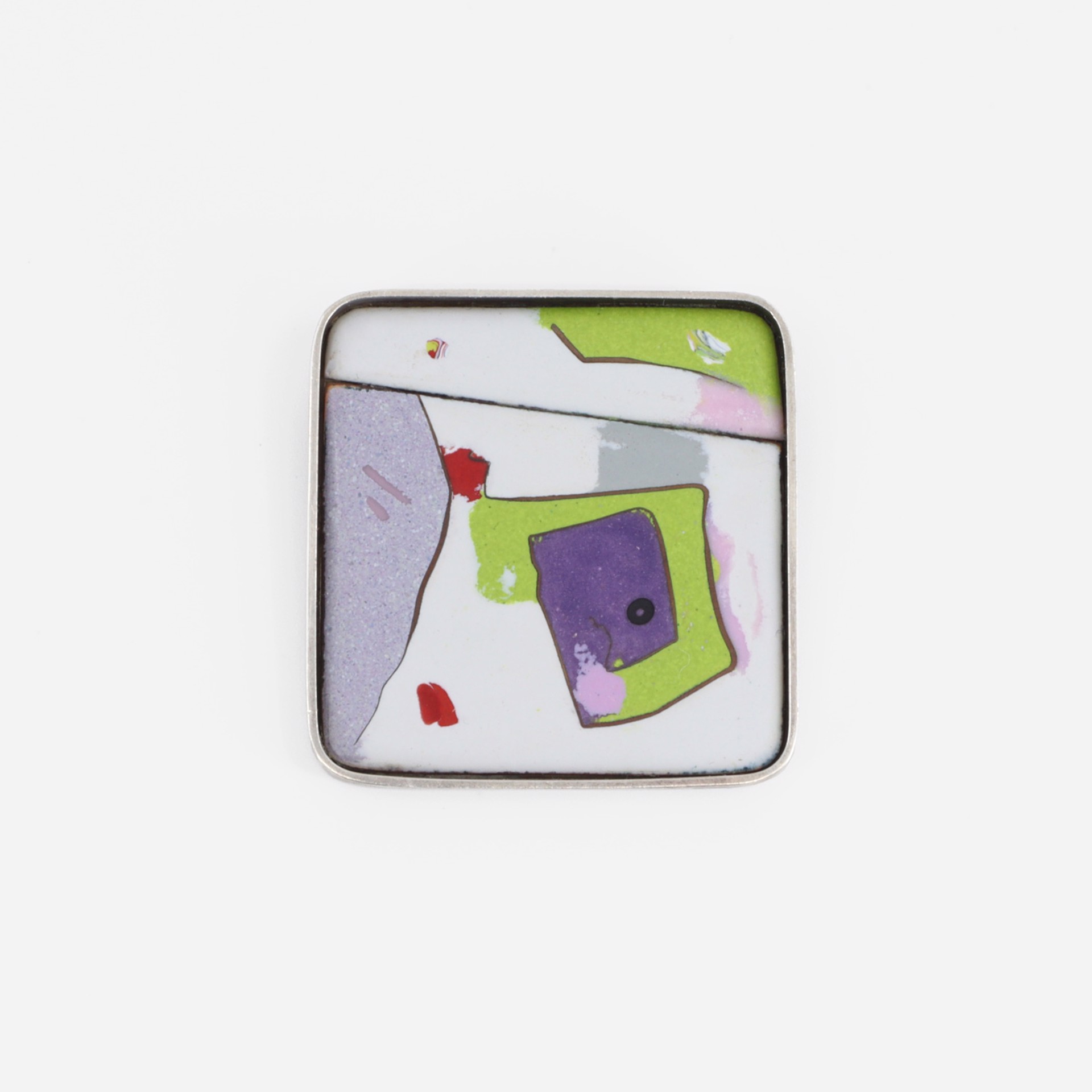Tesserae No. 16 (Brooch), 1984 by Jamie Bennett