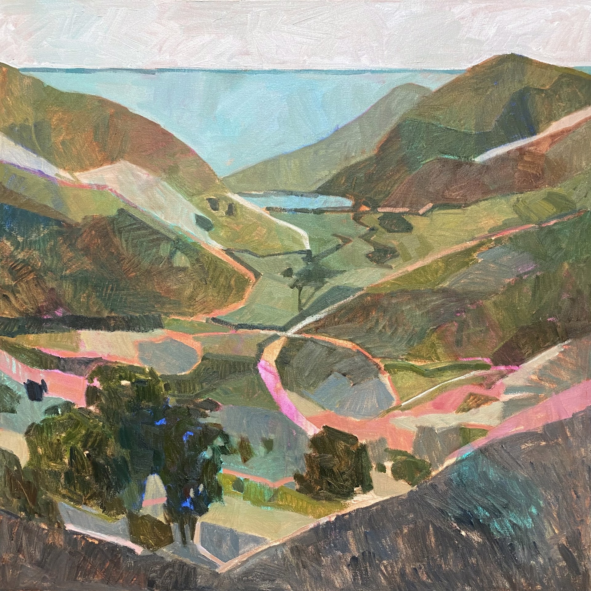 A Hike From Home, Tennessee Valley {SOLD} by Liana Steinmetz