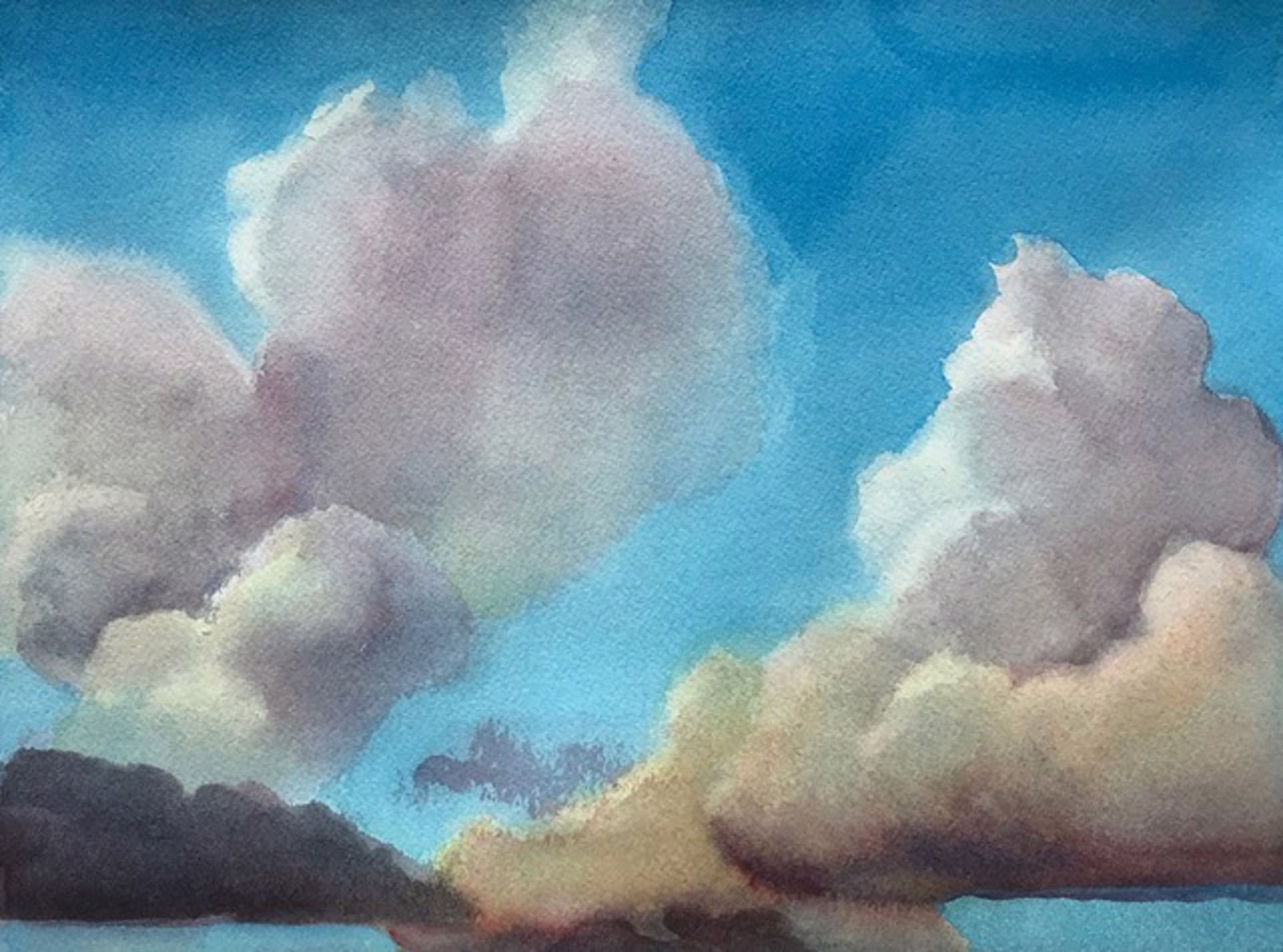 Cloud Study #2 by Ken Mazzu