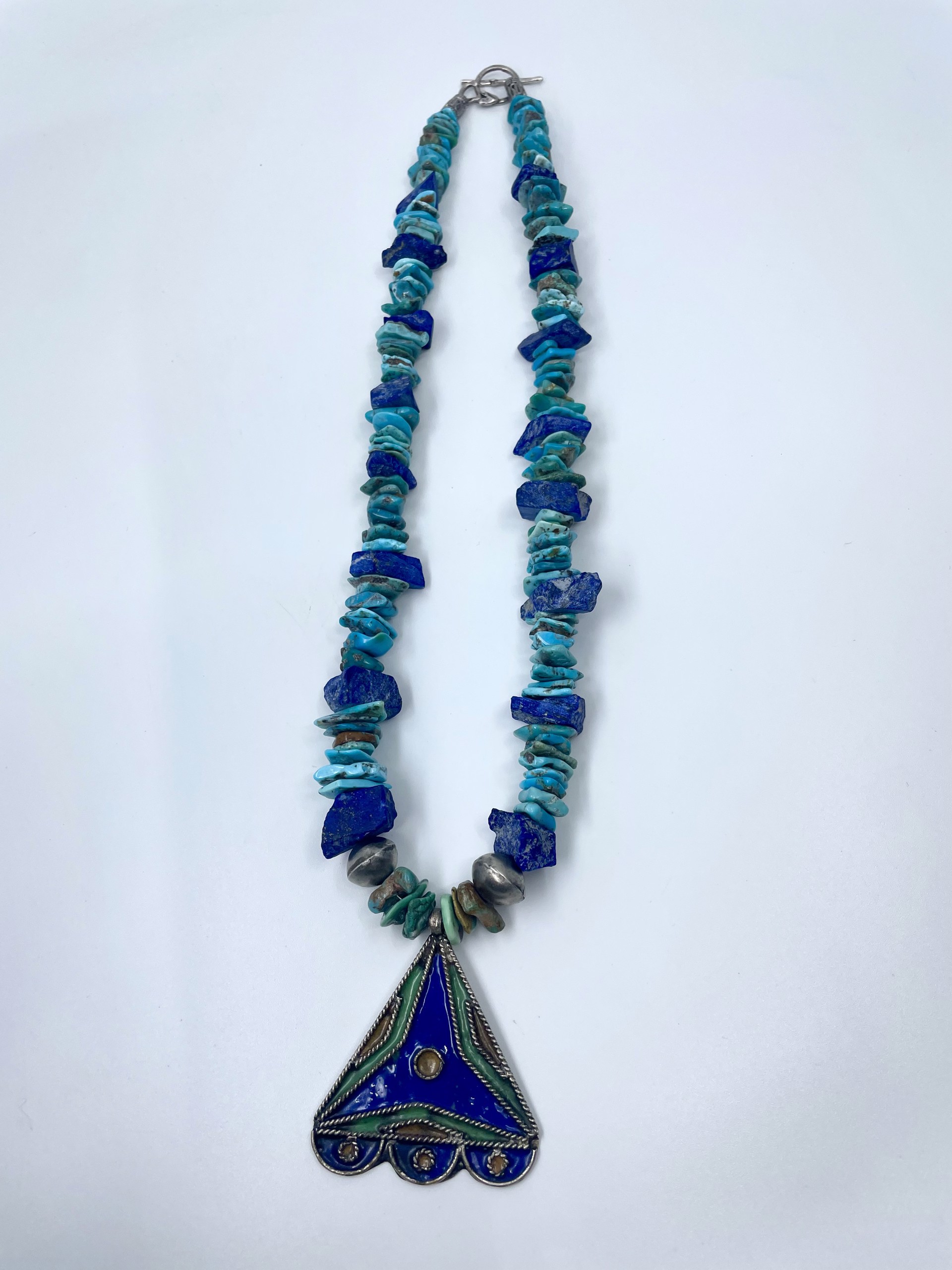 9125 Lapis and Turquoise by Gina Caruso