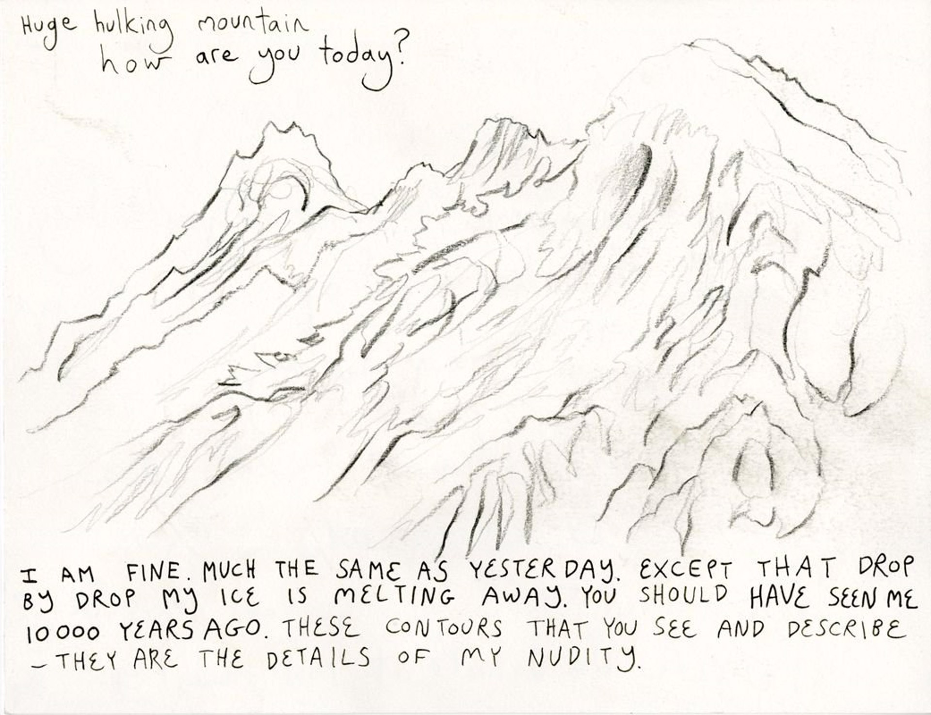 Huge Hulking Mountain by Jim Holyoak