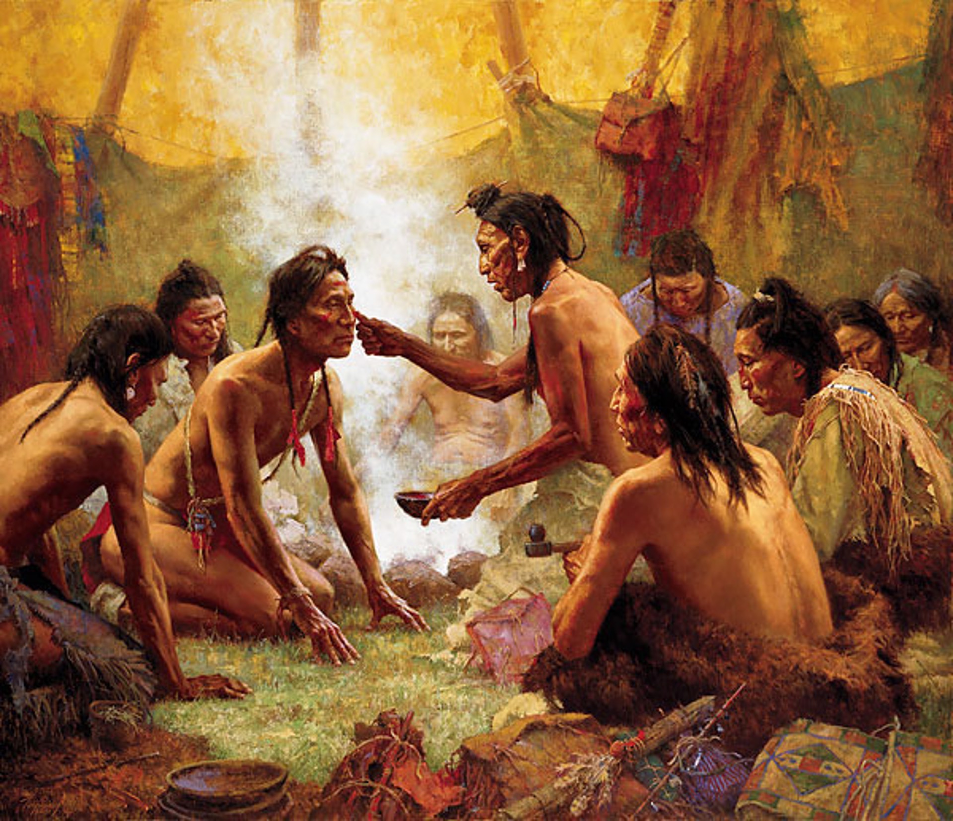 Blessings from the Medicine Man by Howard Terpning