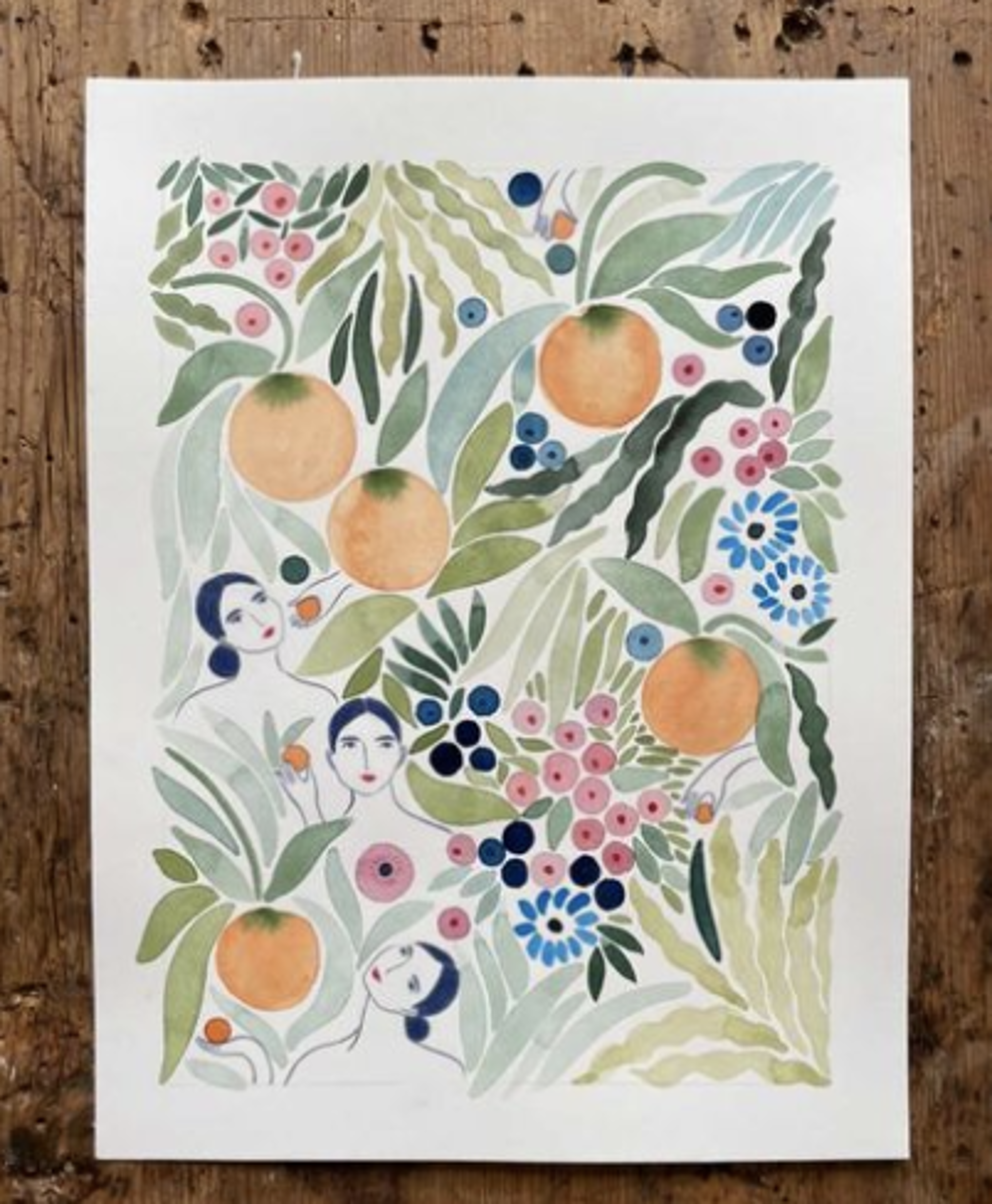 Fruit Ladies by Anine Cecilie Iversen