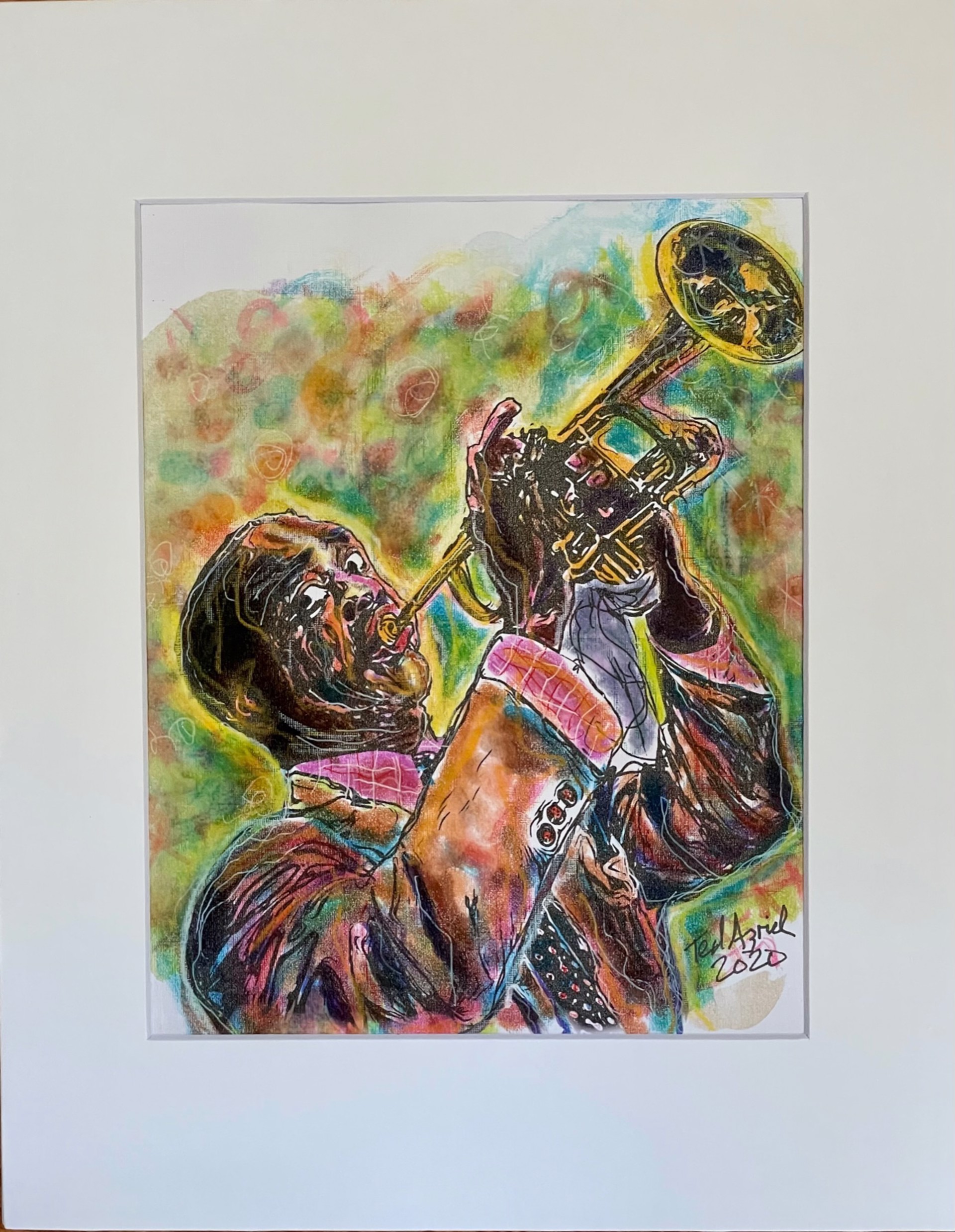 Louis Armstrong by Ted Azriel