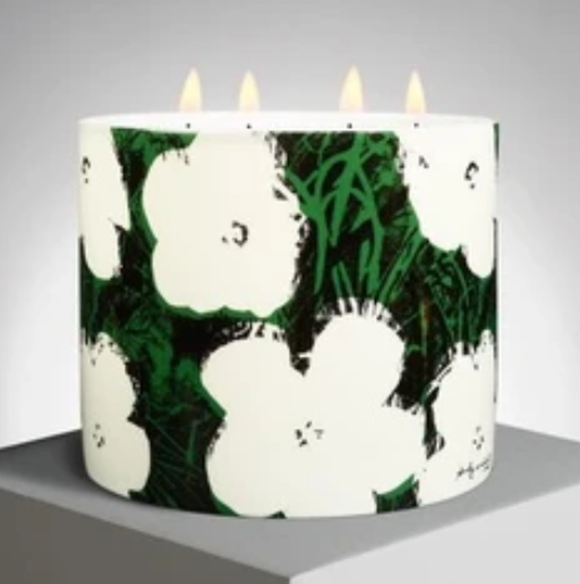 Flowers Candle by Andy Warhol