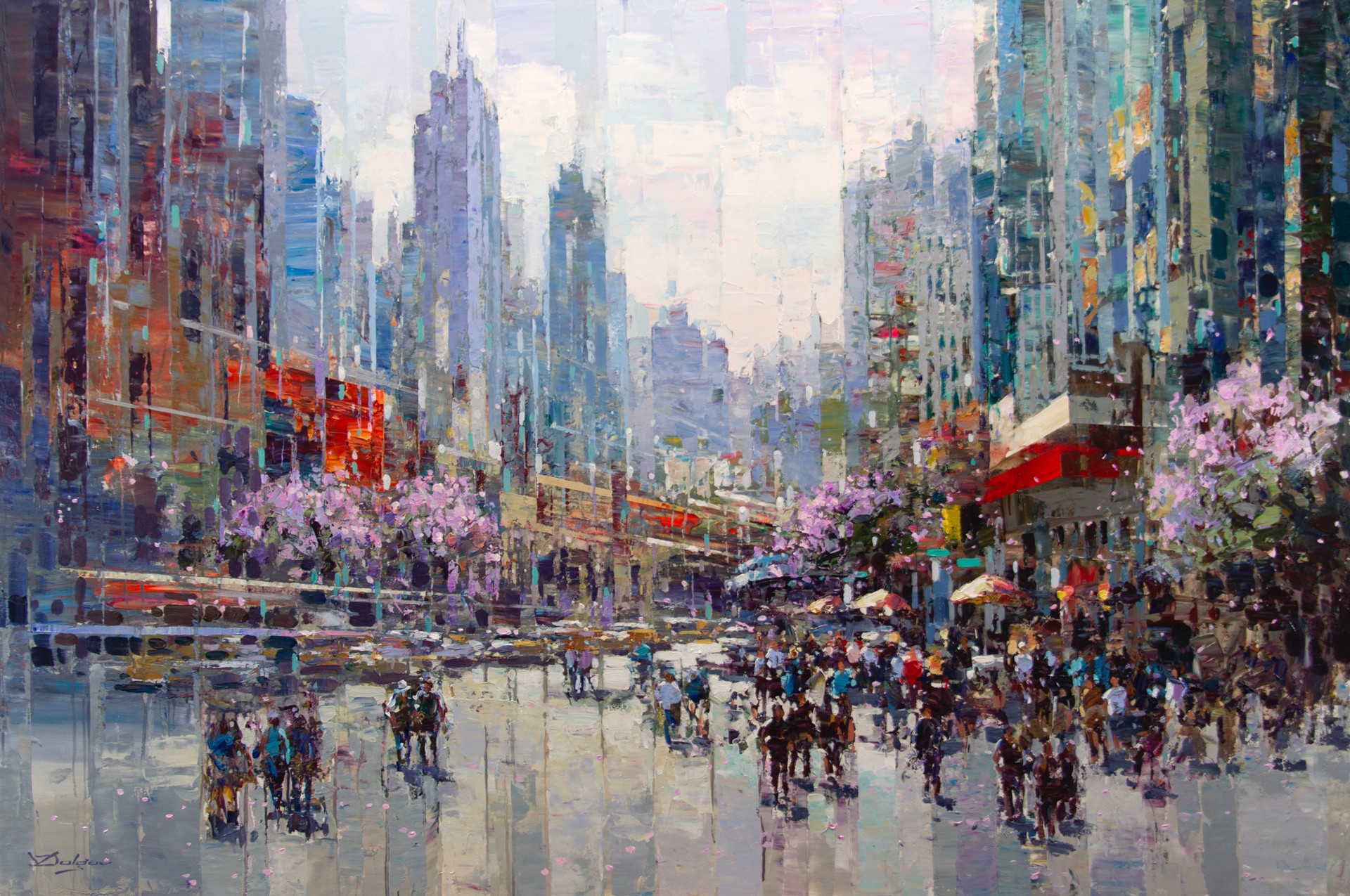 Sunday N.Y. Greenwich by Vadim Dolgov