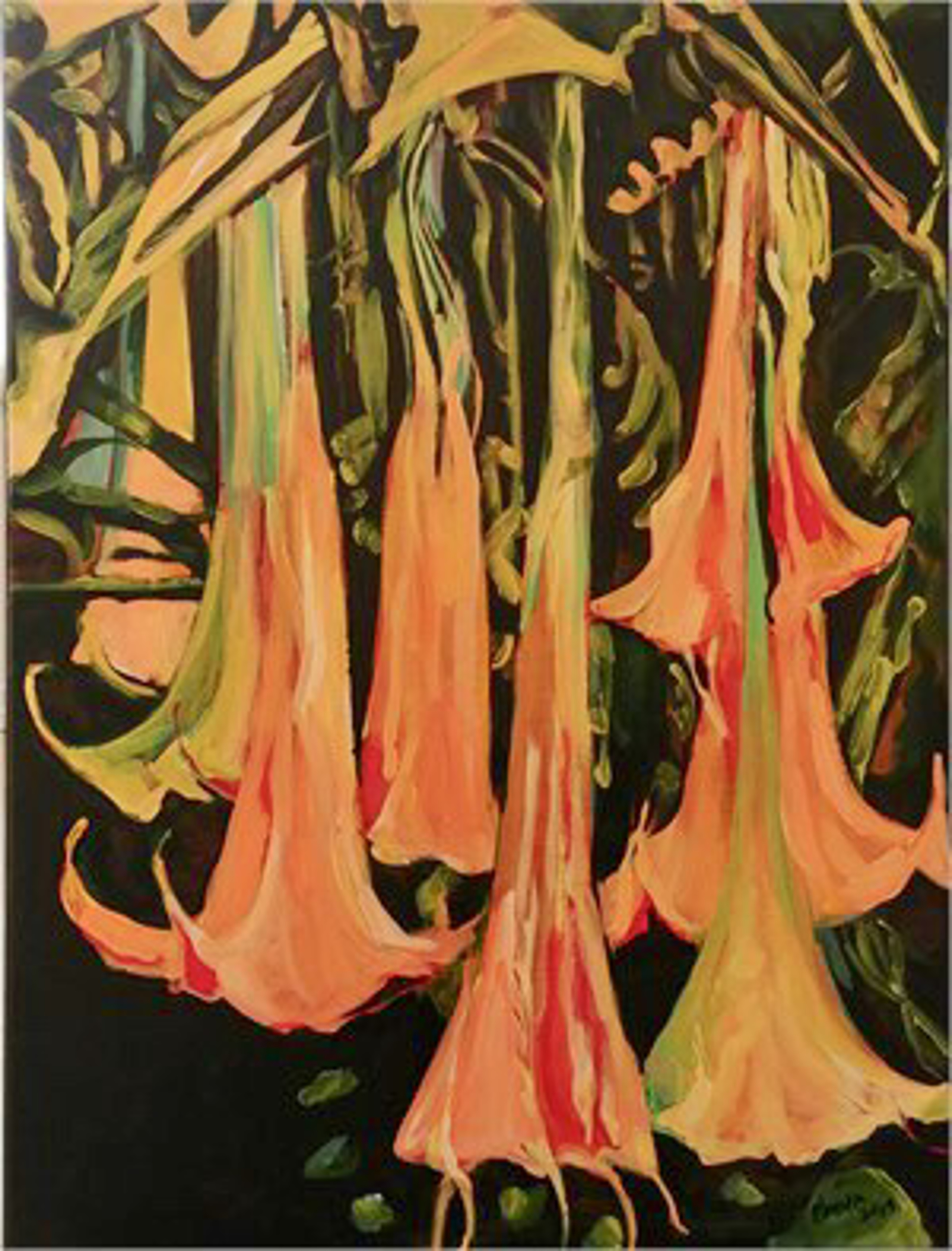 Angel Trumpets by Benita Cole (McMinnville, OR)
