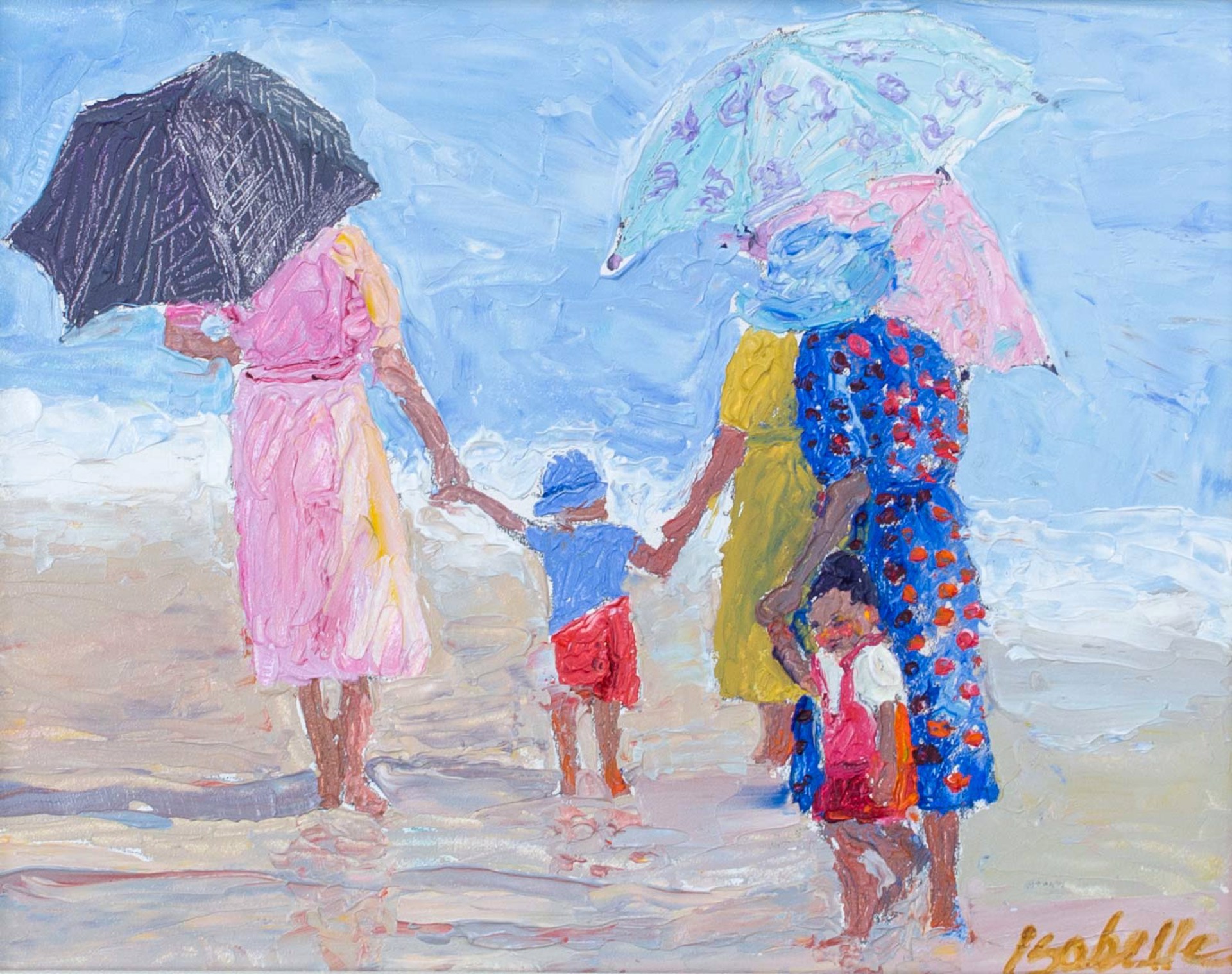 Beach Umbrellas by Isabelle Dayton