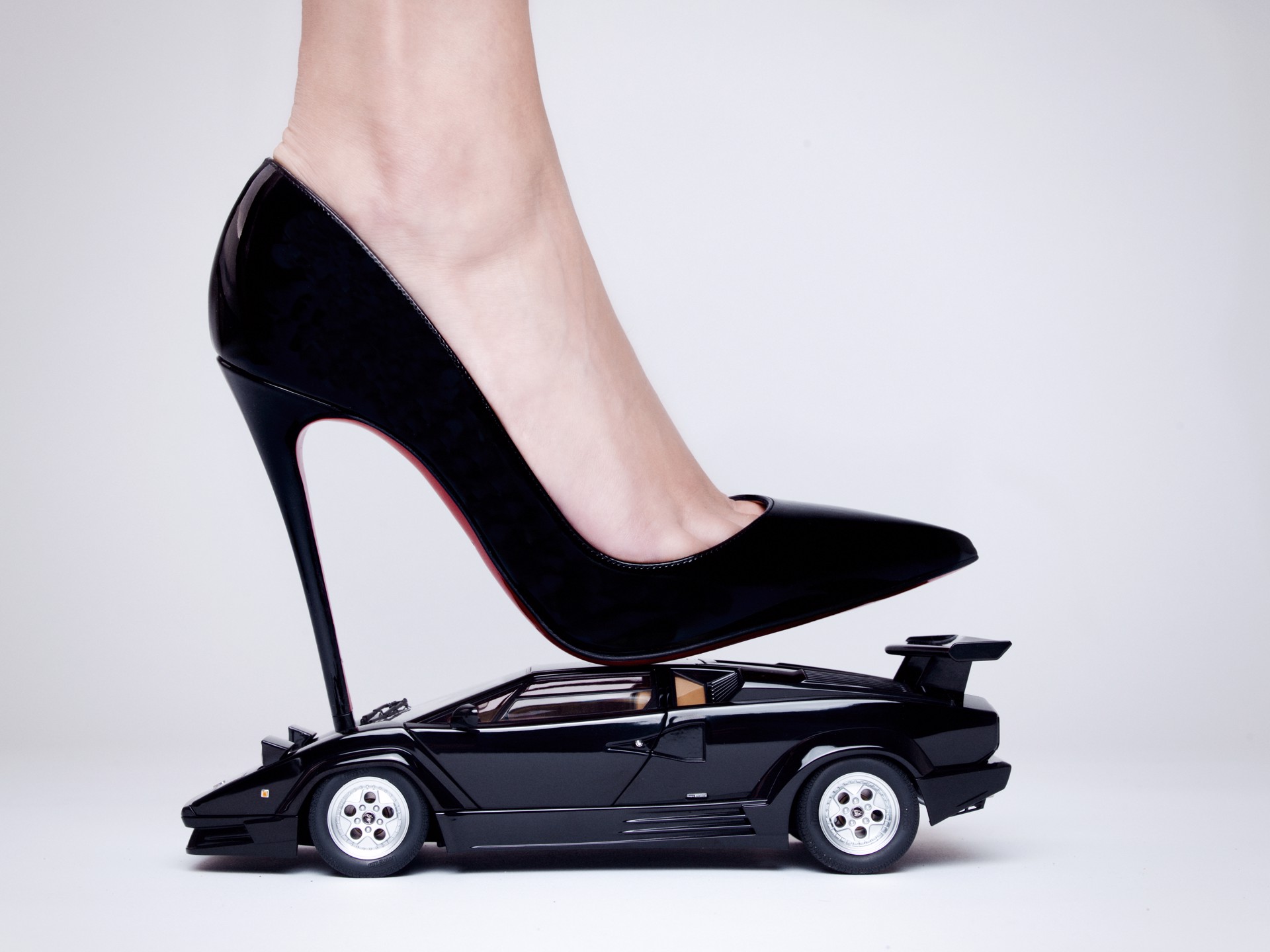 Lamborghini High Heel (AP1) by Tyler Shields