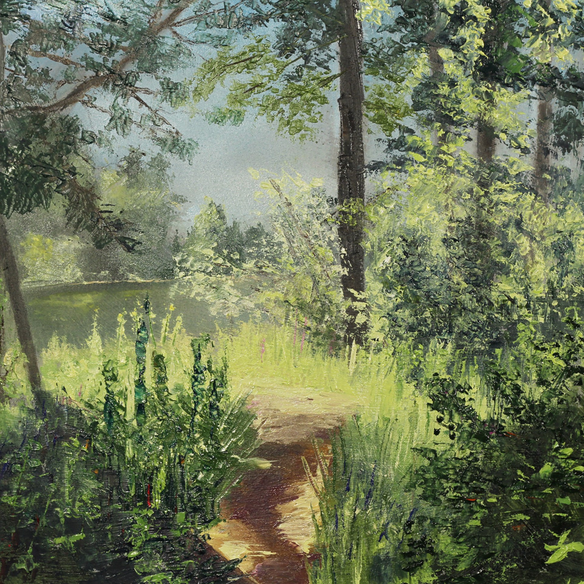 Bank of the Bitterroot by Elene Weege